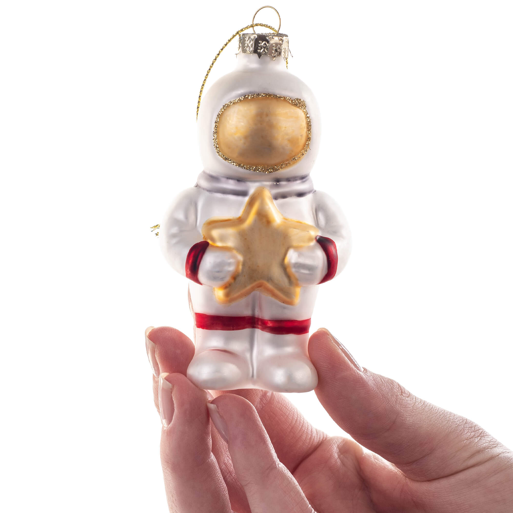 Bombka szklana choinkowa Ronno kosmonauta