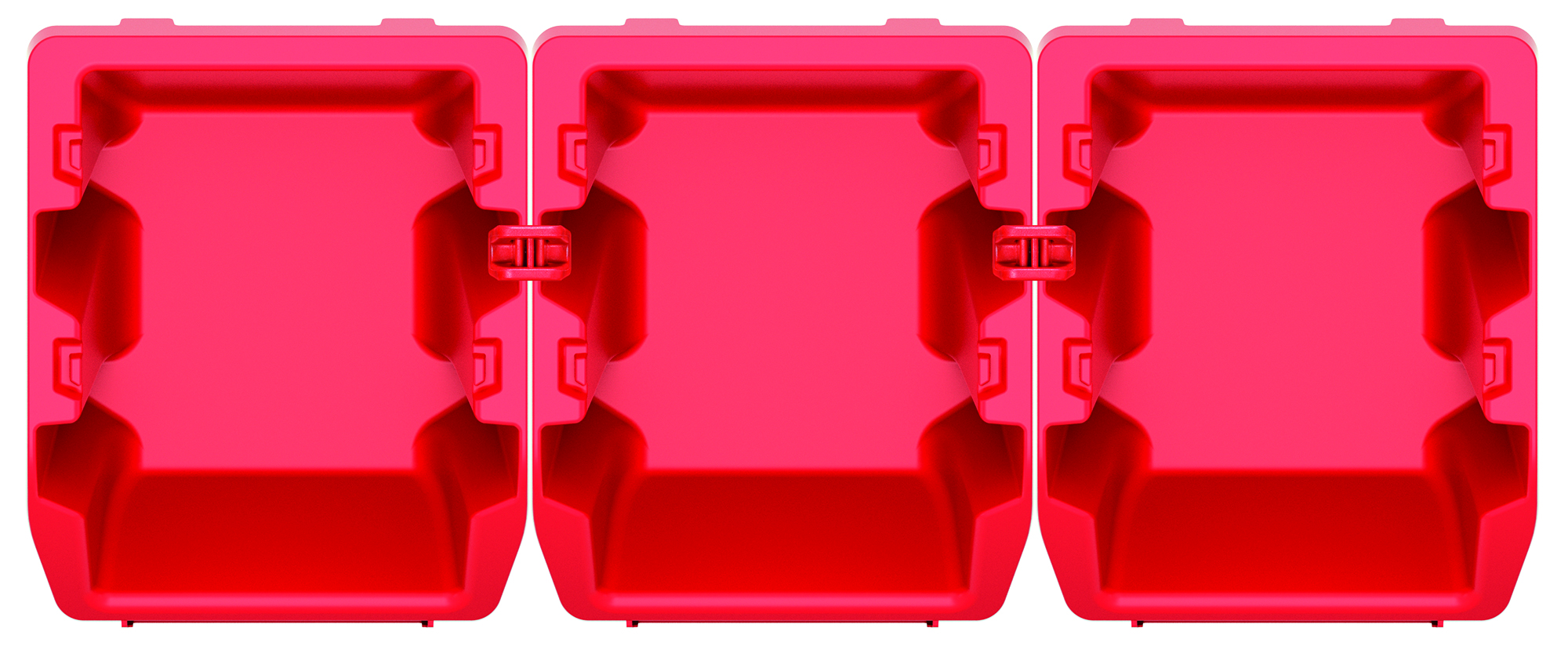 KISTENBERG Kuweta warsztatowa Bineer 12 krótka - KBIS12 - czerwony