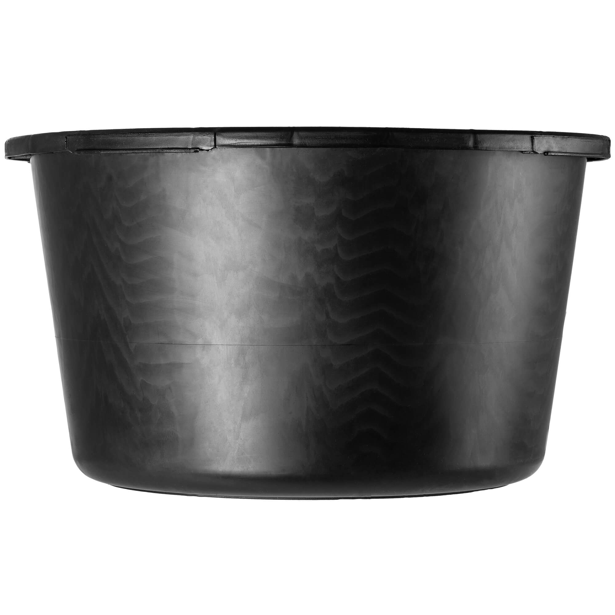 Kastra budowlana okrągła 65 L, czarna