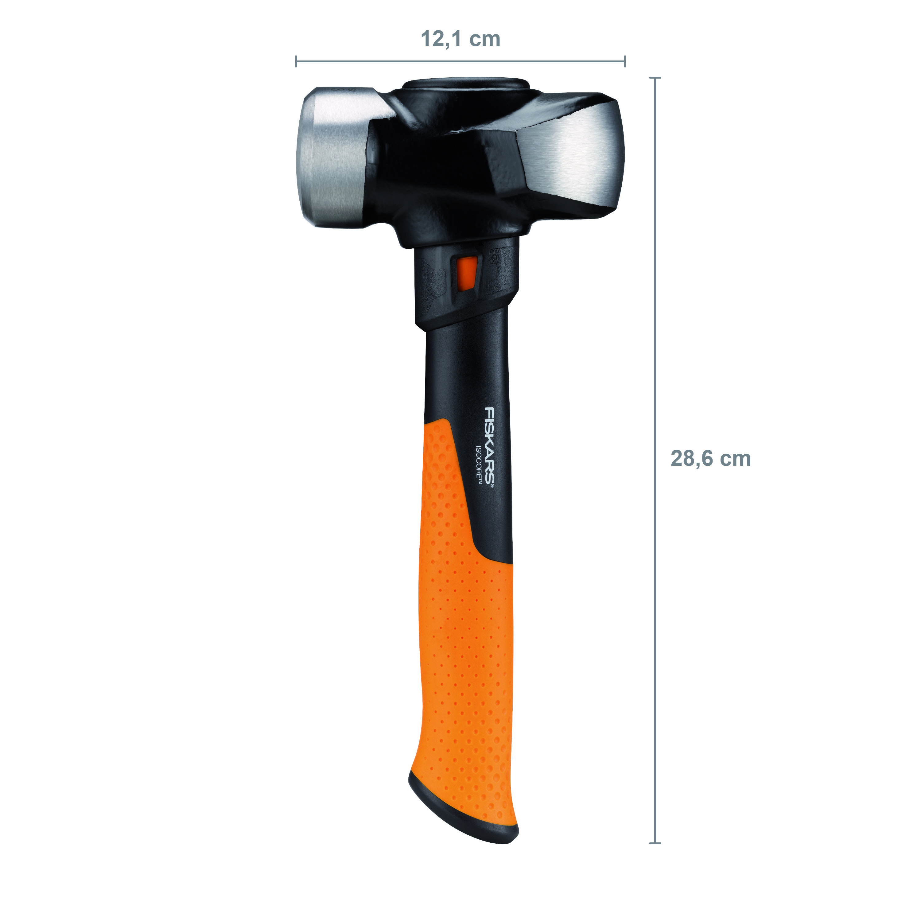 Fiskars 1020217 IsoCore Młotek wyburzeniowy krótki rozłupujący M