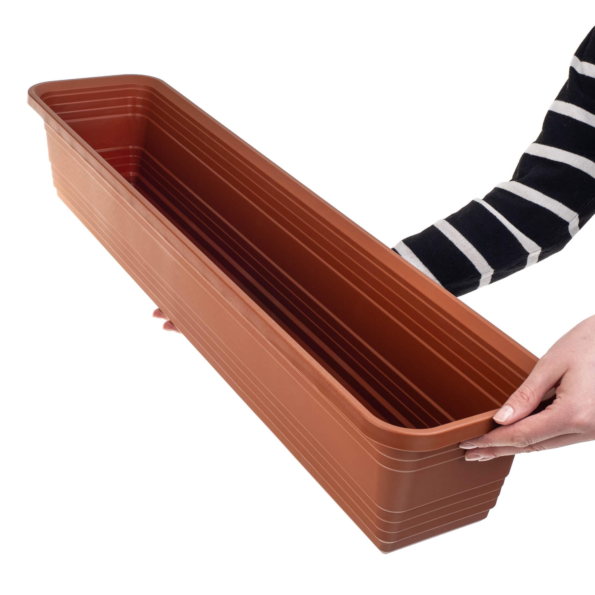 Skrzynka balkonowa Paulin 80cm terrakota