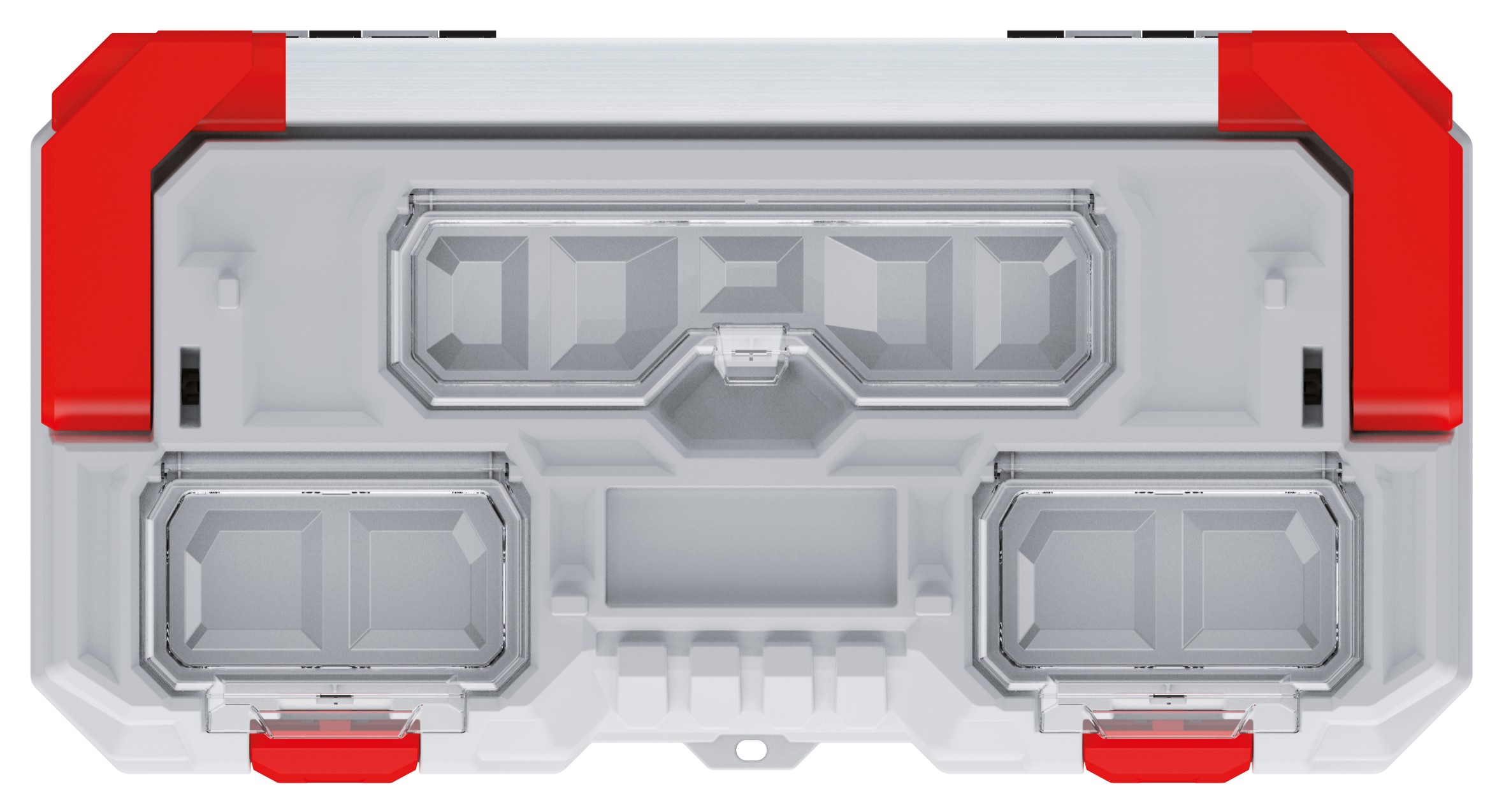 KISTENBERG Skrzynka narzędziowa Titan PLUS 55 AL 22 - KTIPA5530 - szary
