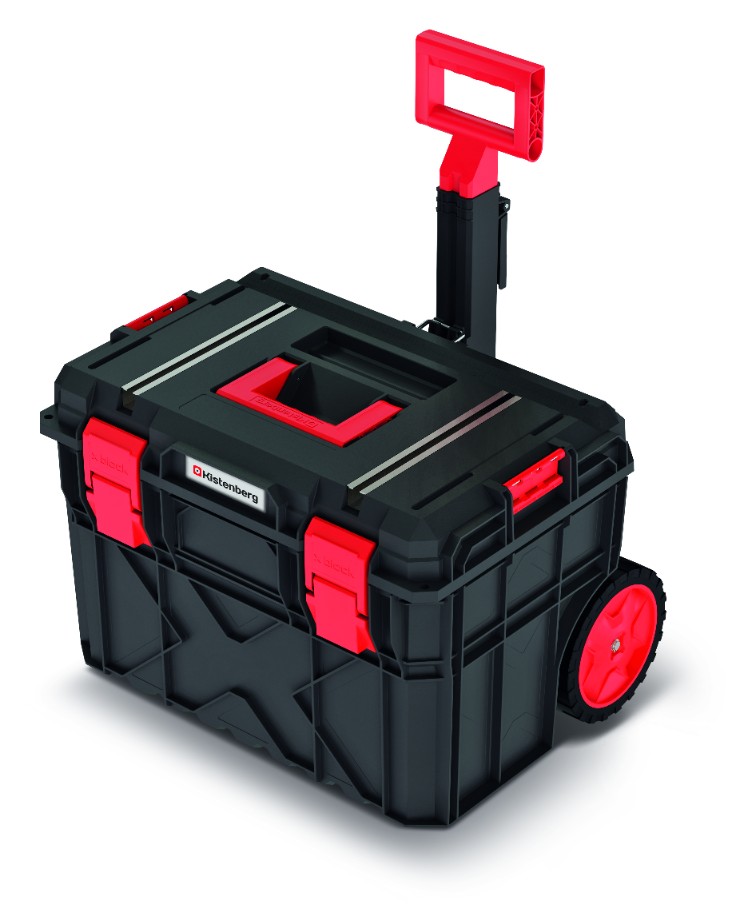 KISTENBERG Skrzynia narzędziowa na kołach X Block TECH 40 G - KXB604045G - czarny