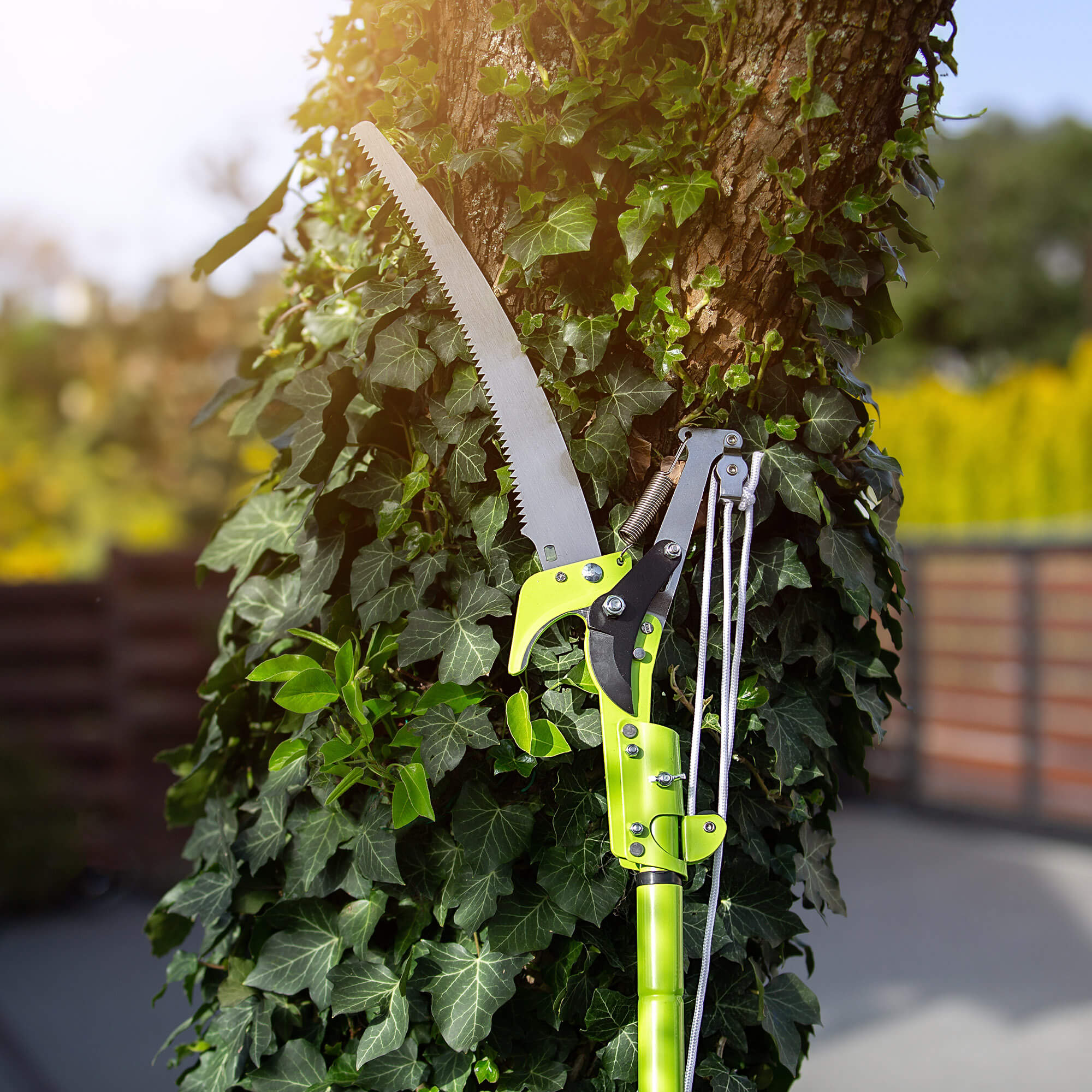 Sekator teleskopowy do drzew Heden 287 cm stalowy