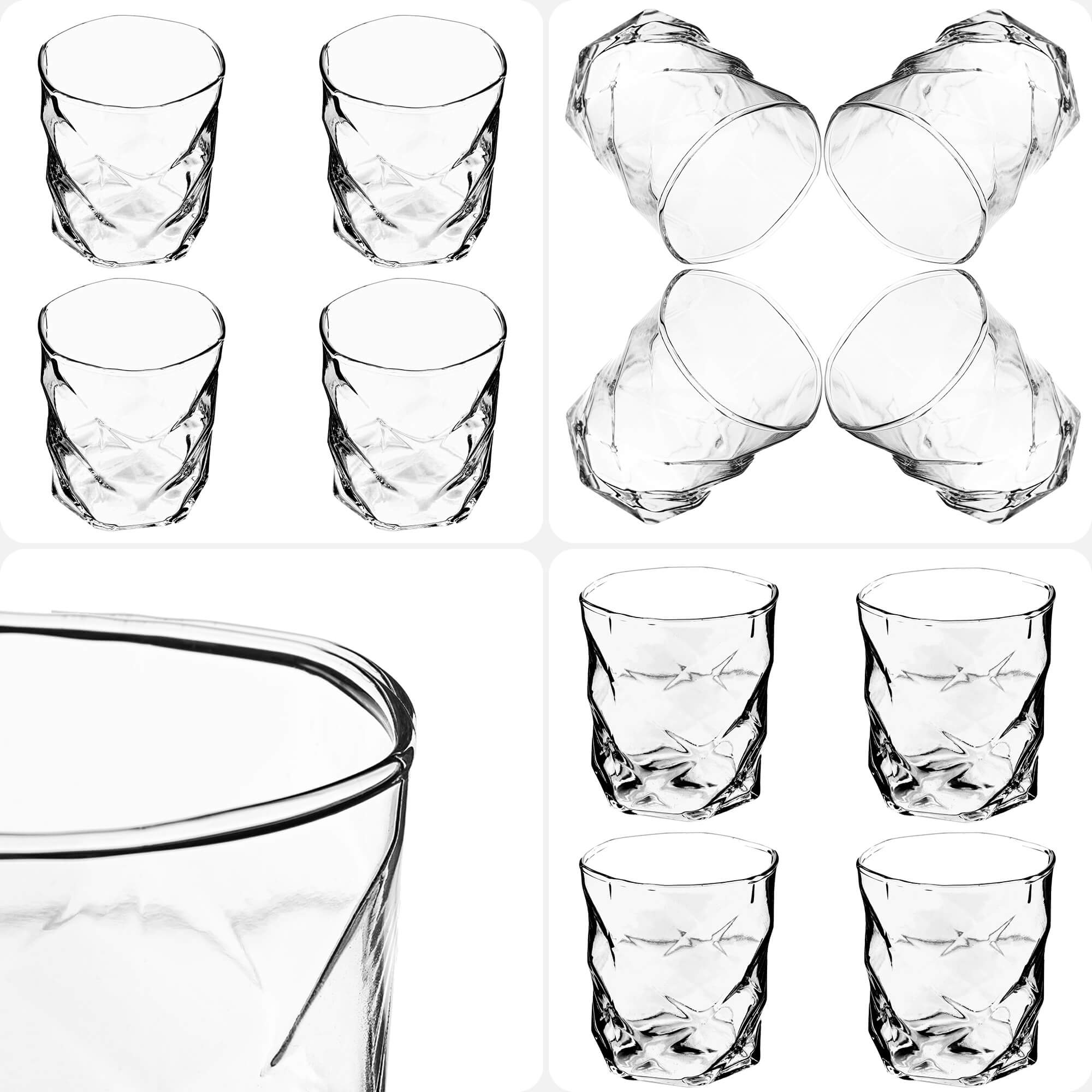 Szklanka do drinków i napojów Vieste 330 ml 4 szt.