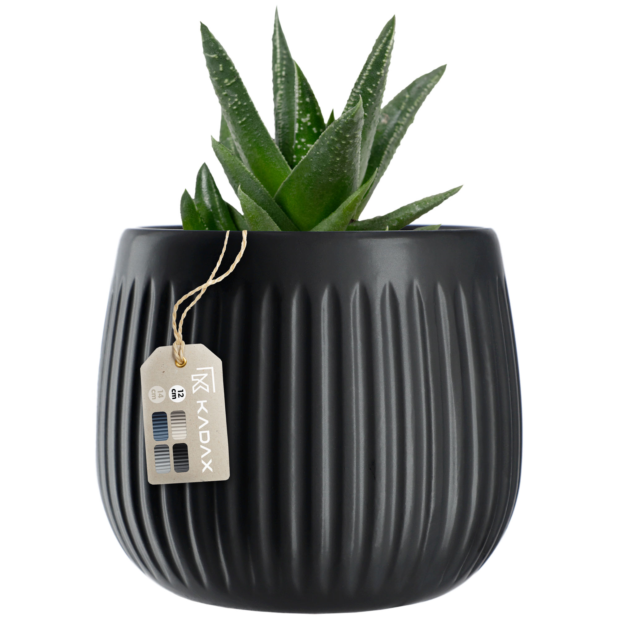 Osłonka ceramiczna Vario 12 cm, czarna