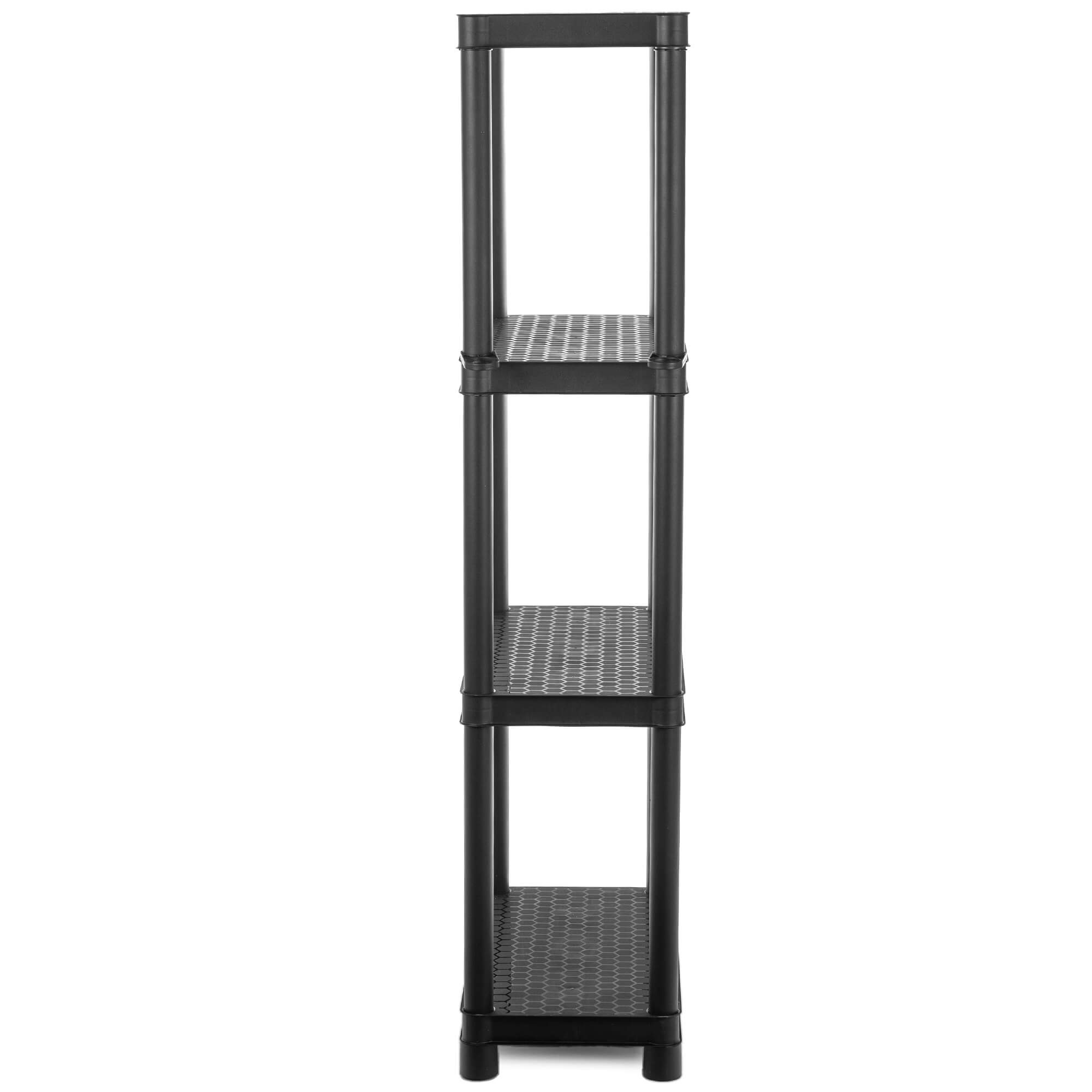 Komplet regałów plastikowych Auzon 173.5 x 74 x 36 cm + 132 x 58 x 28 cm