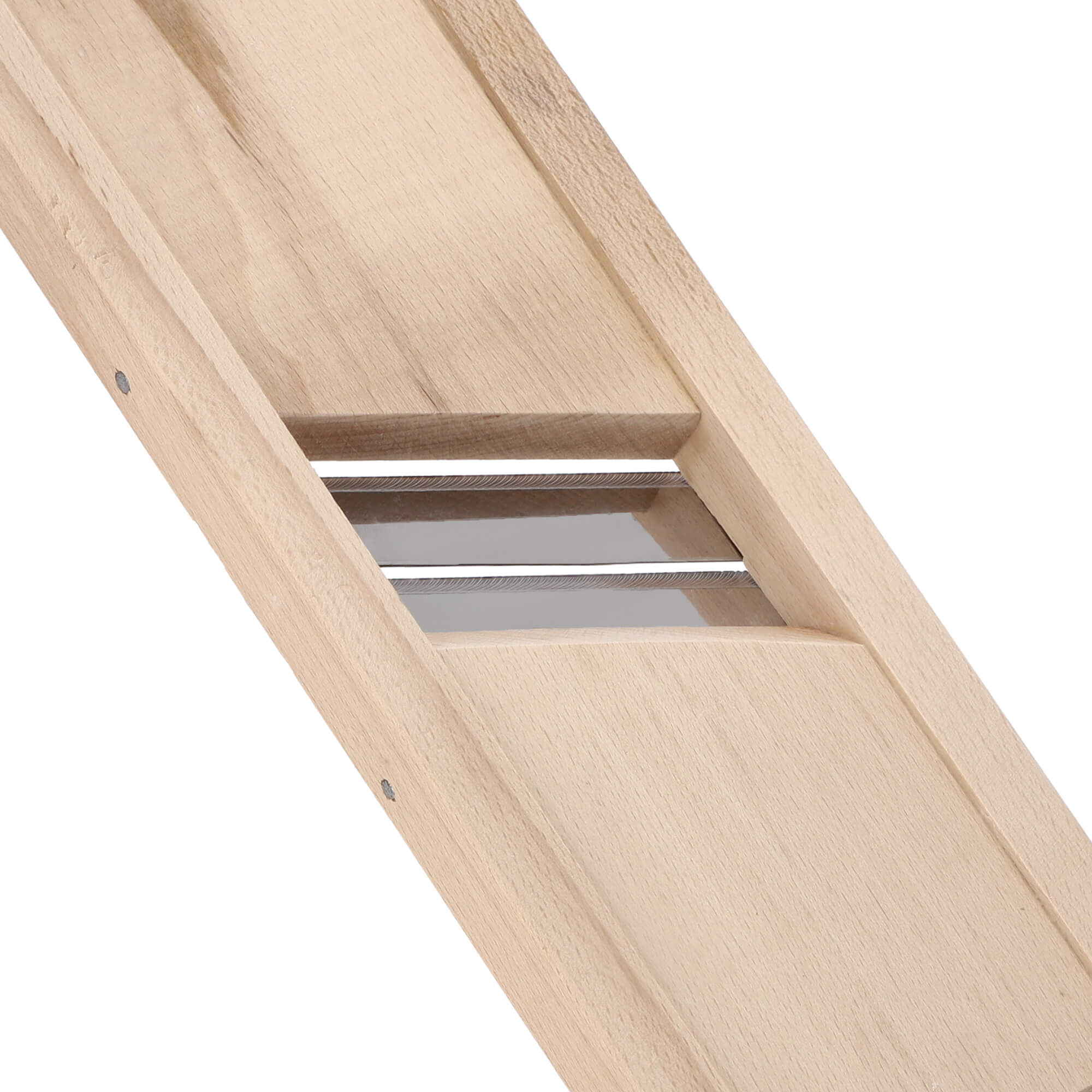 Drewniana szatkownica do warzyw Cavalle, 2 ostrza