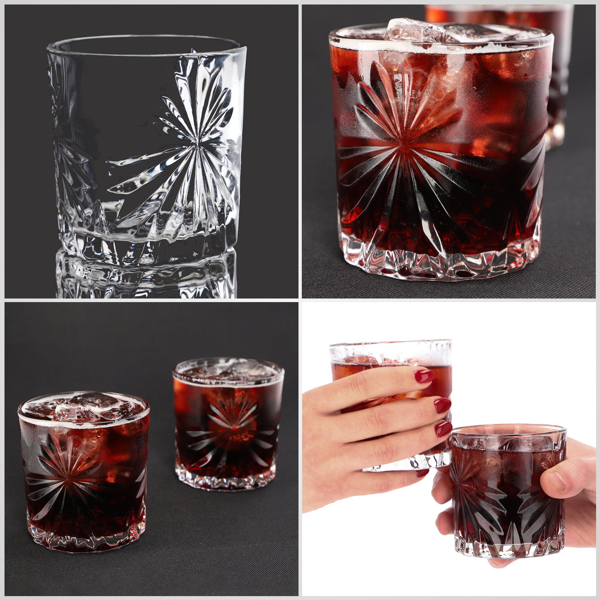 Szklanki do drinków i napojów 300 ml, 6 szt.