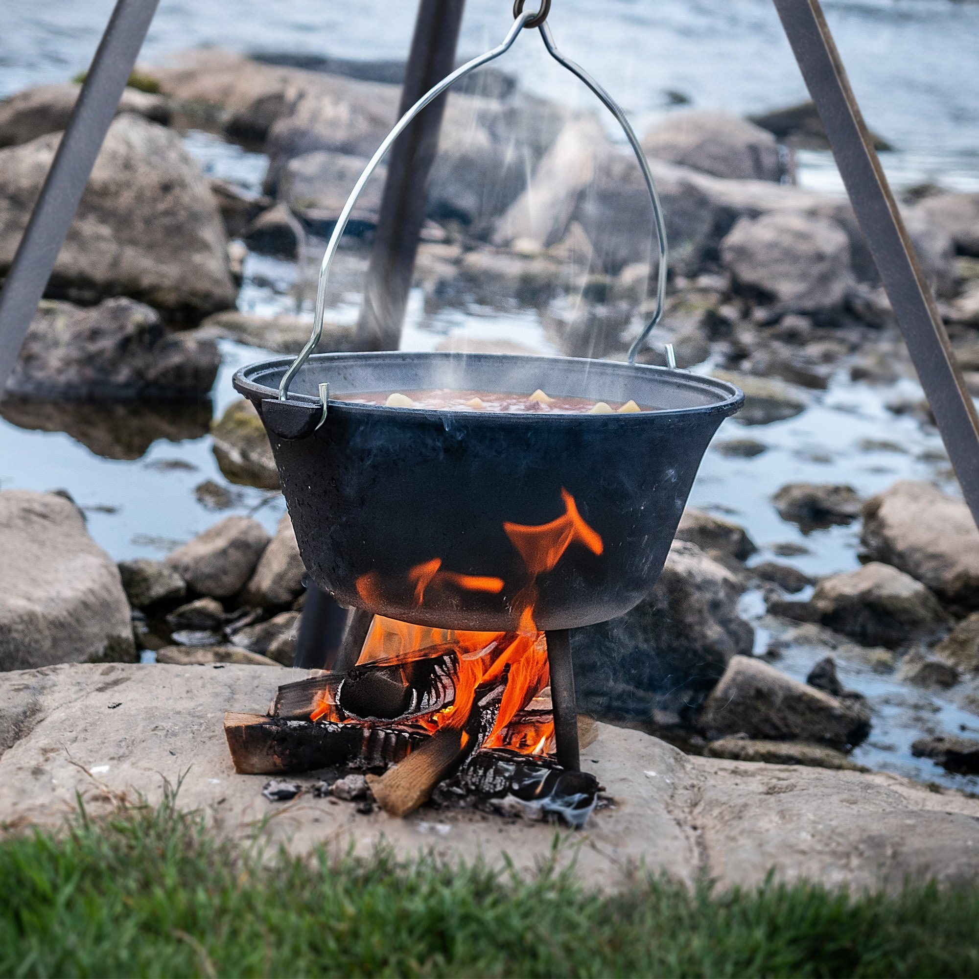Kociołek węgierski Elst 9L, czarny