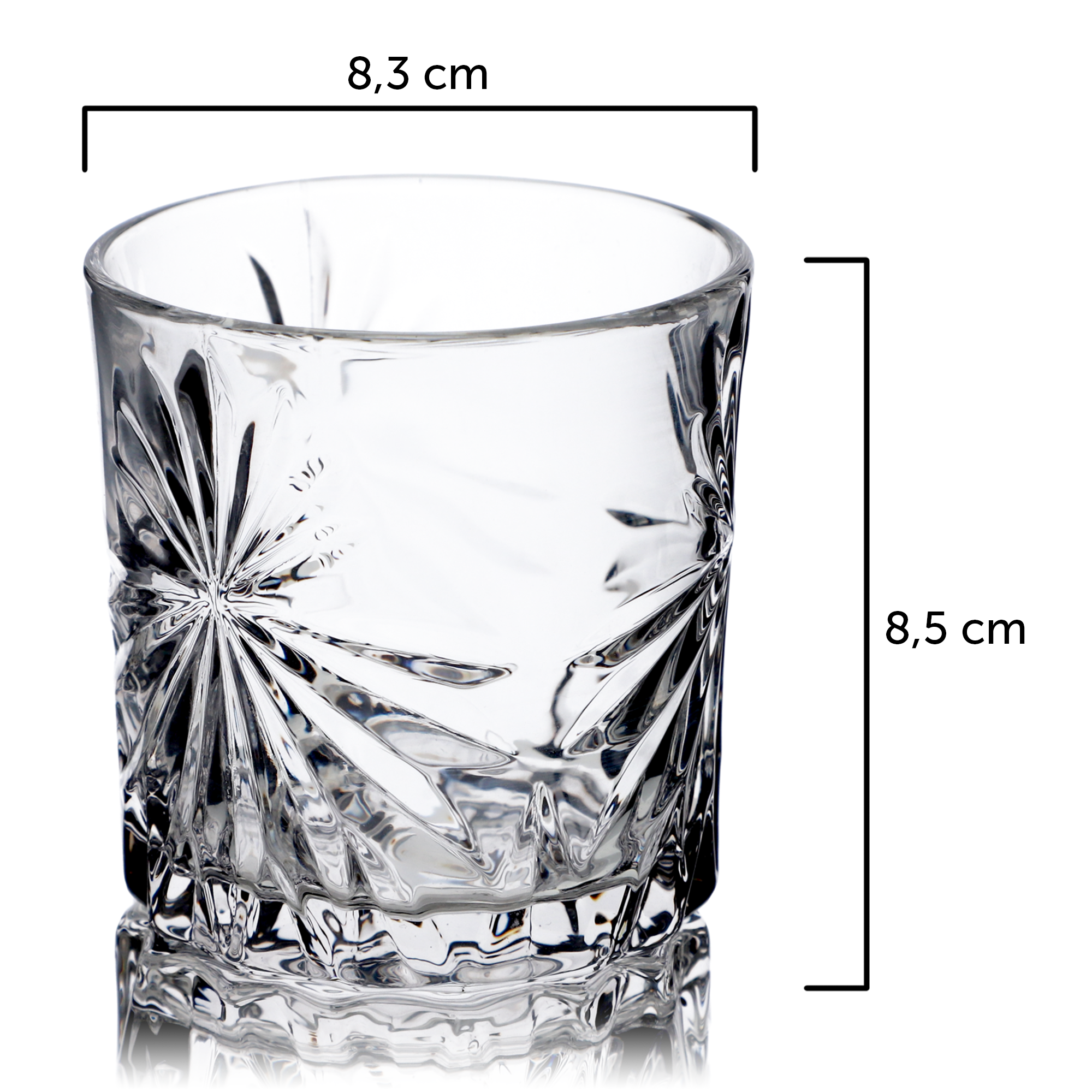 Szklanki do drinków i napojów 300 ml, 6 szt.