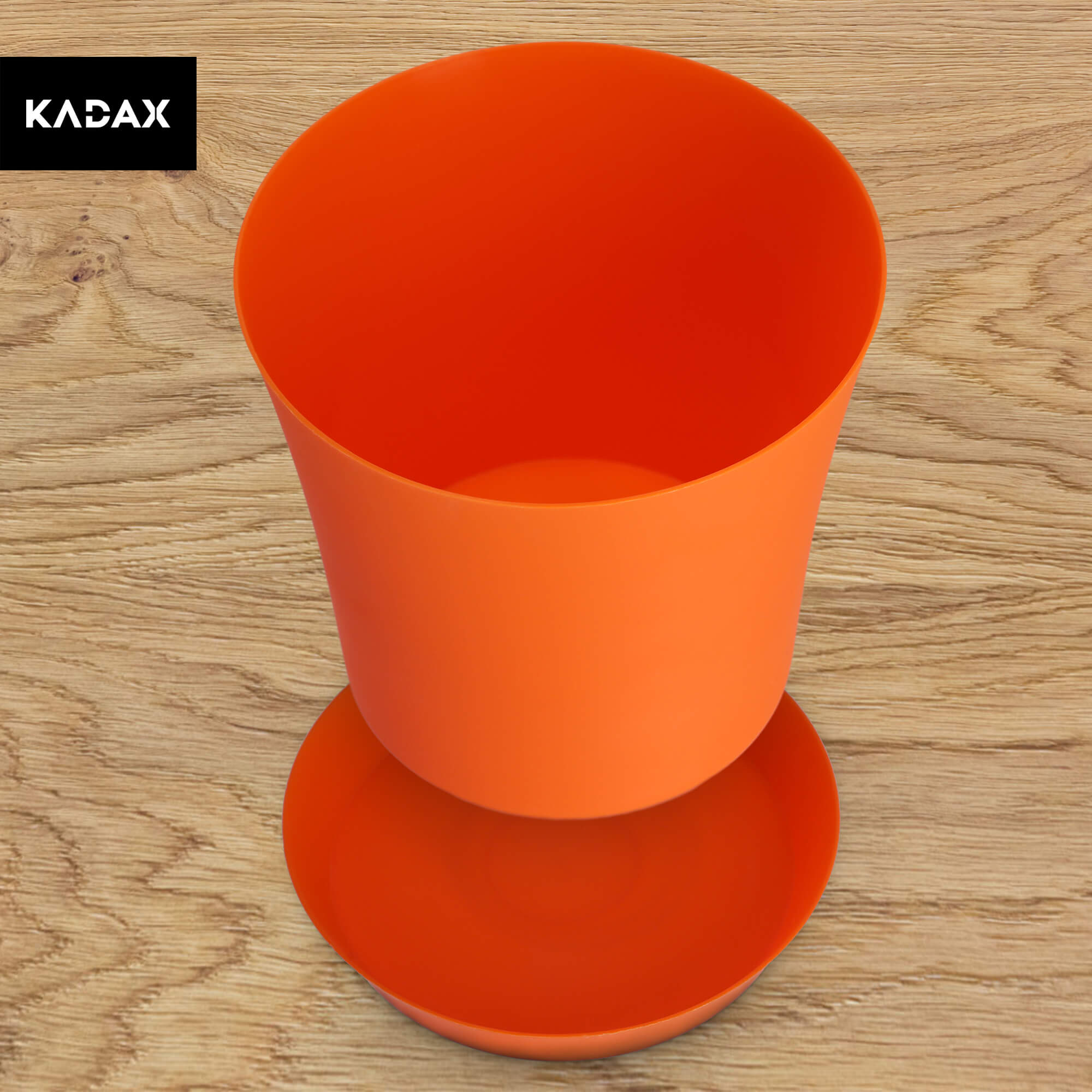 Doniczka na kwiaty Ersa 16 cm, pomarańczowa