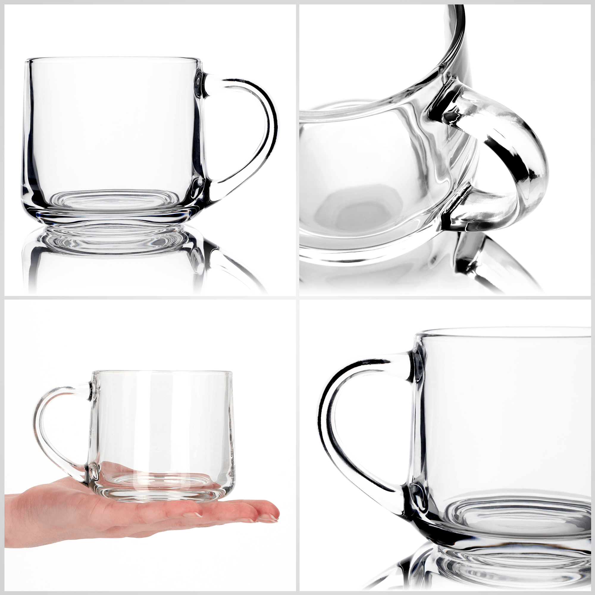 Kubki do herbaty i ciepłych napojów Mosnes, 350 ml, 6 szt.