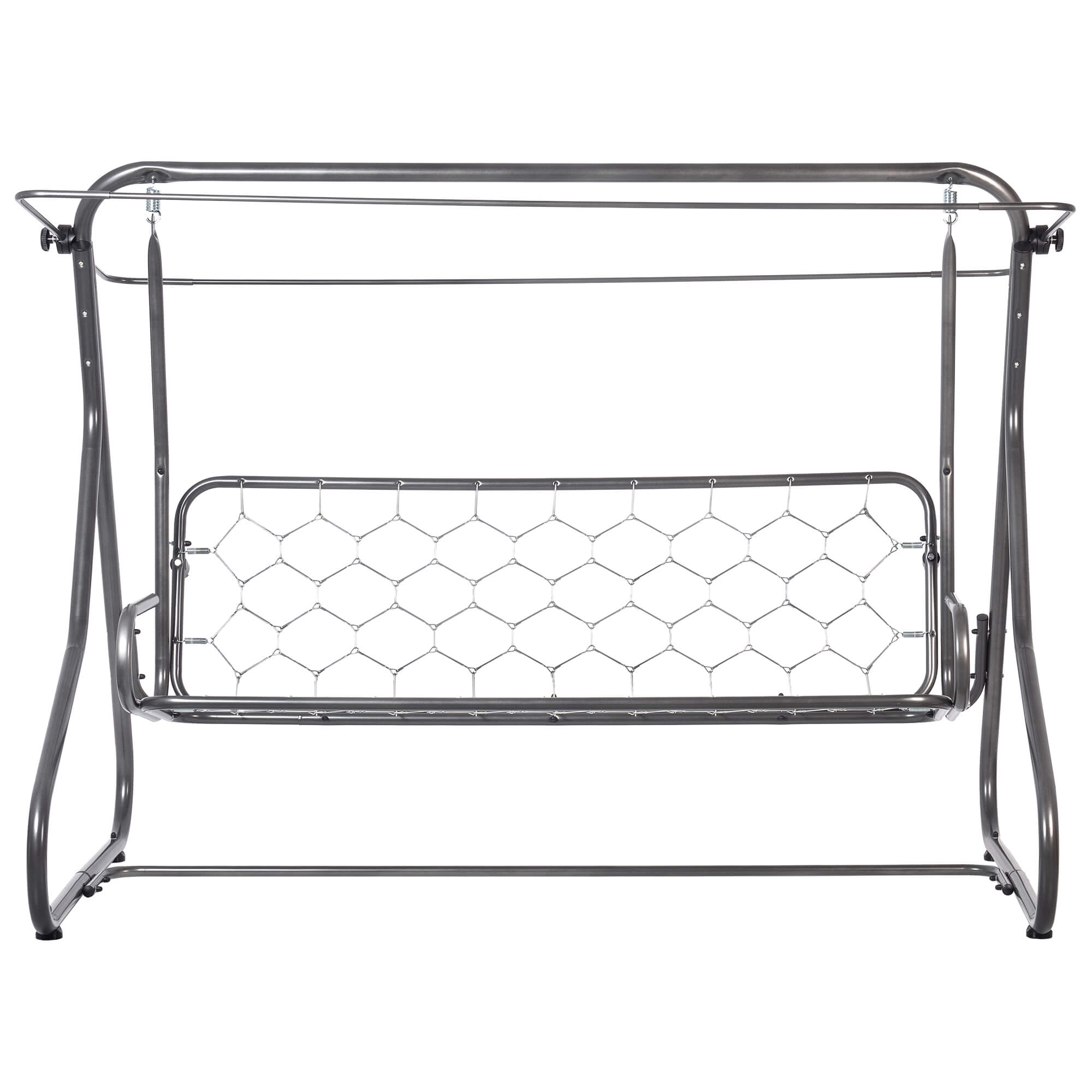 Huśtawka ogrodowa z daszkiem 208 x 159 cm, liście