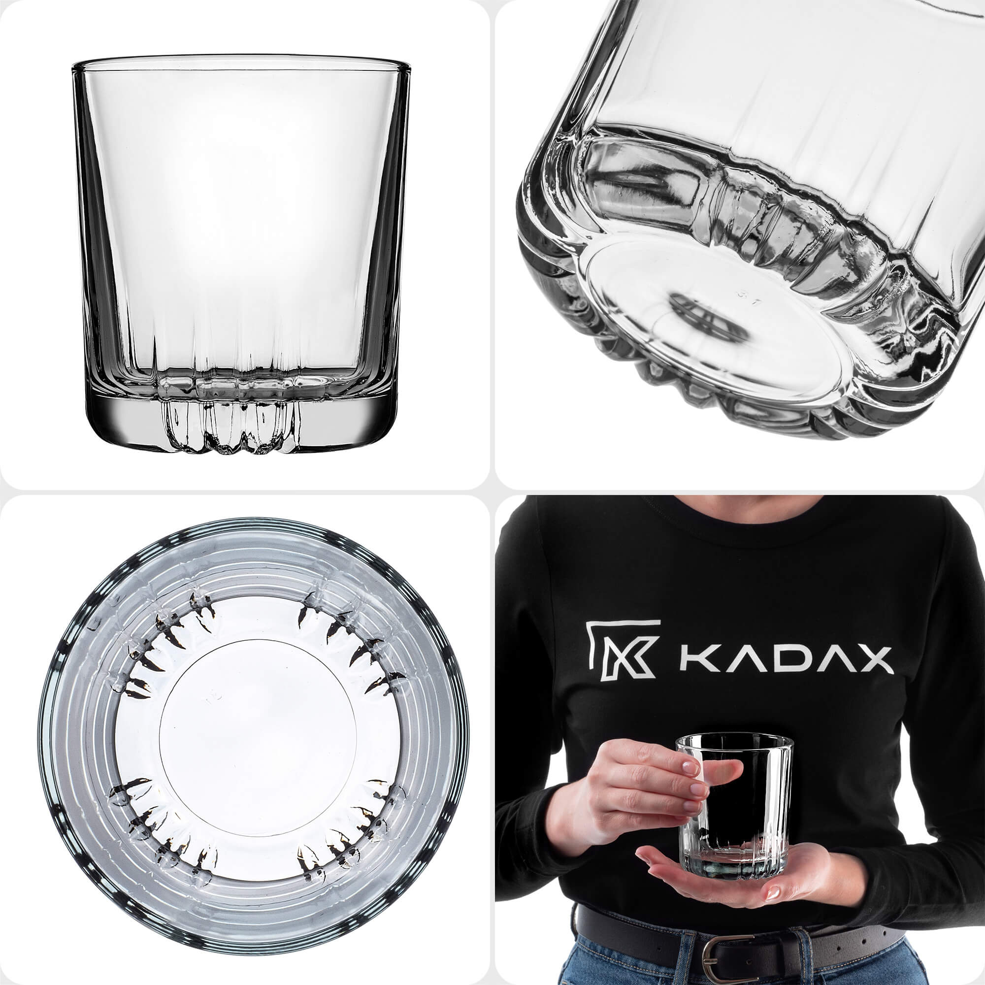 Szklanki do whisky Ariis 280ml 4 szt.