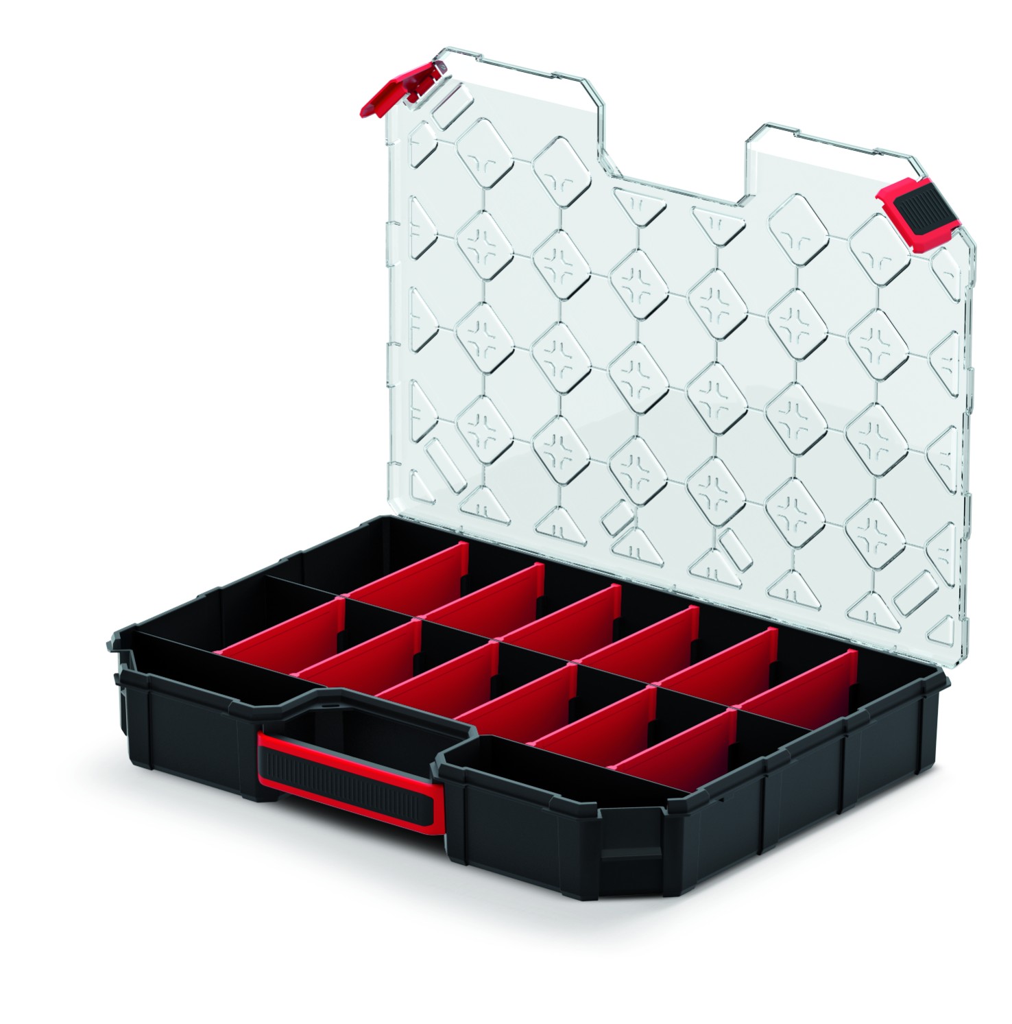 KISTENBERG Organizer narzędziowy Tager CARBO 40 niski S - KTGC40306S - czarny