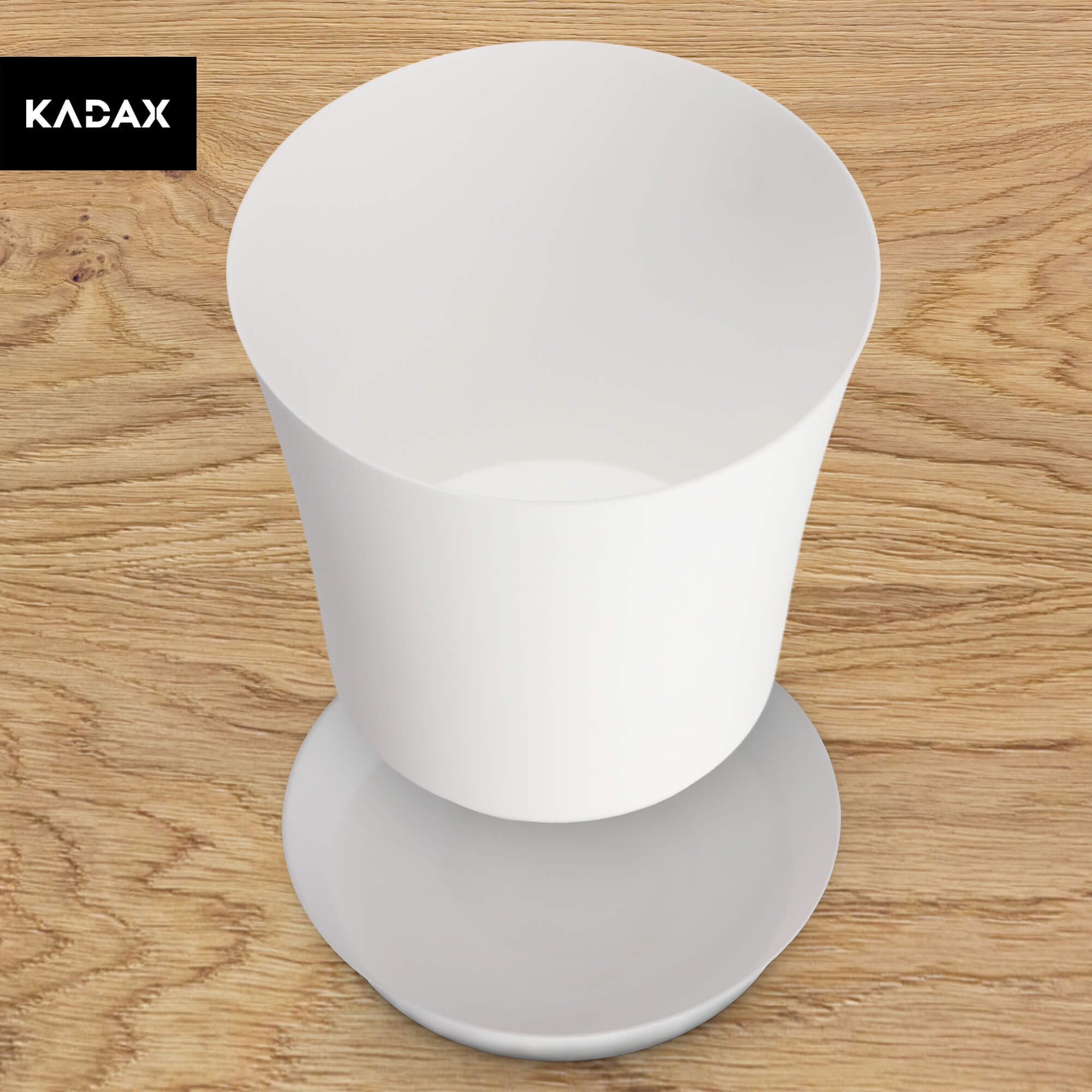 Doniczka na kwiaty Ersa 16 cm, biała