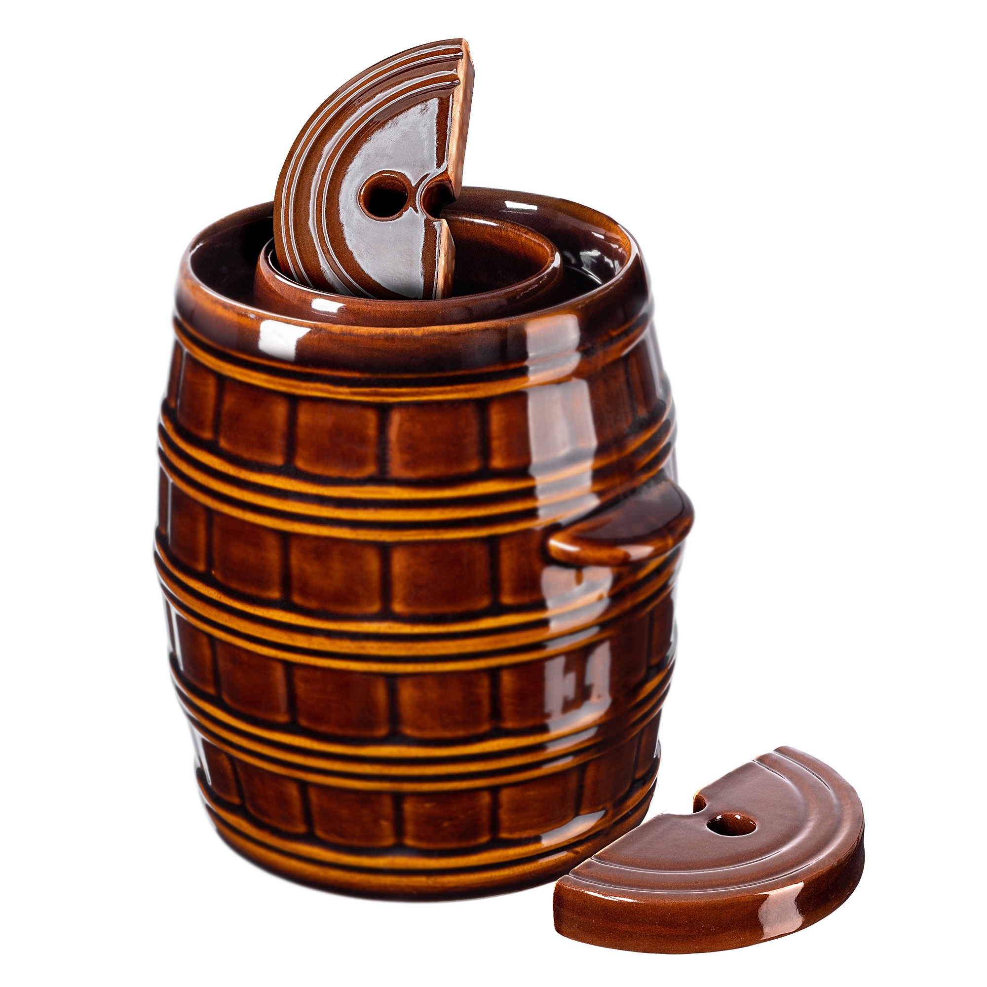 Kamień dociskowy kamionkowy Helios 14 cm, 2szt