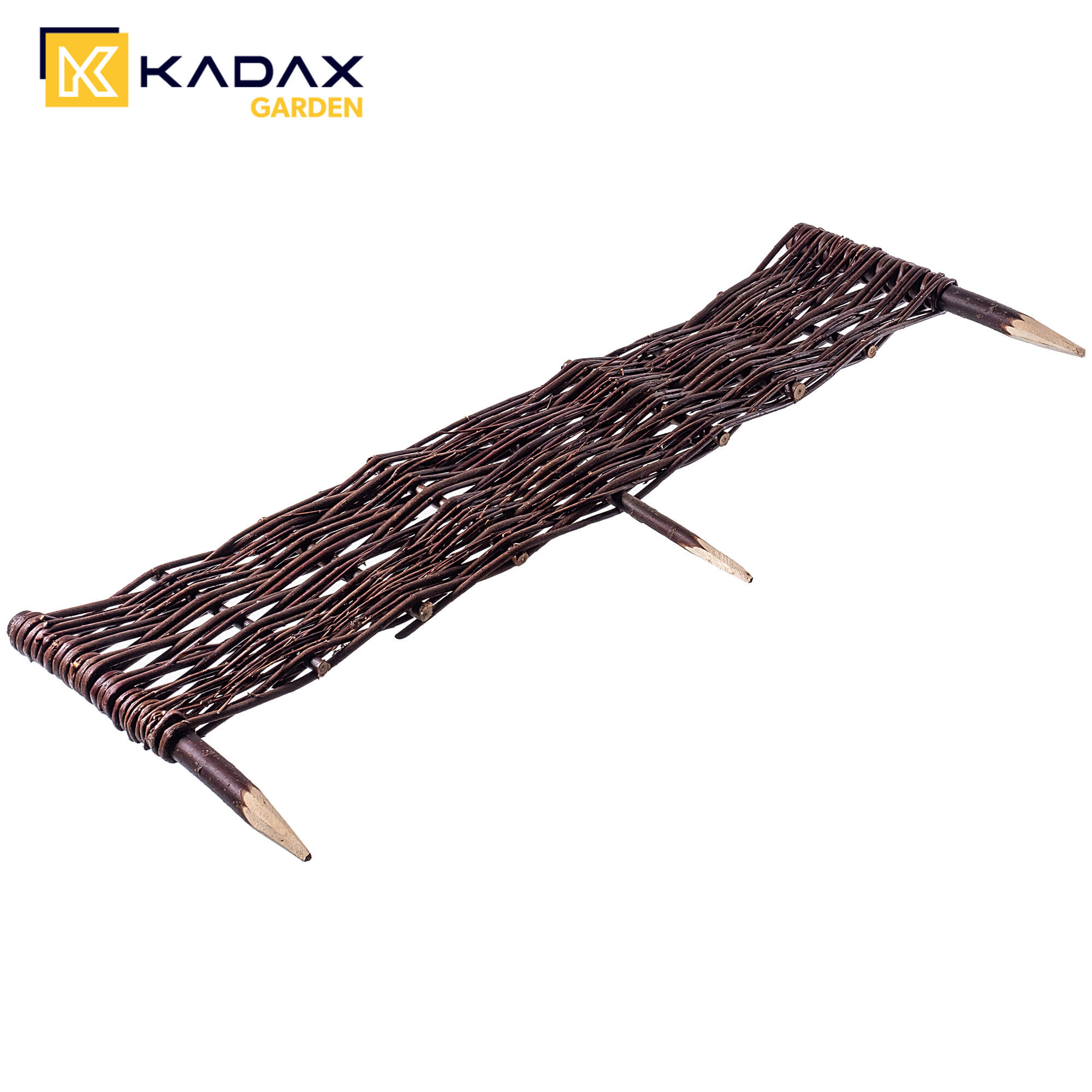 Palisada ogrodowa wiklinowa Sand 100 x 30 cm