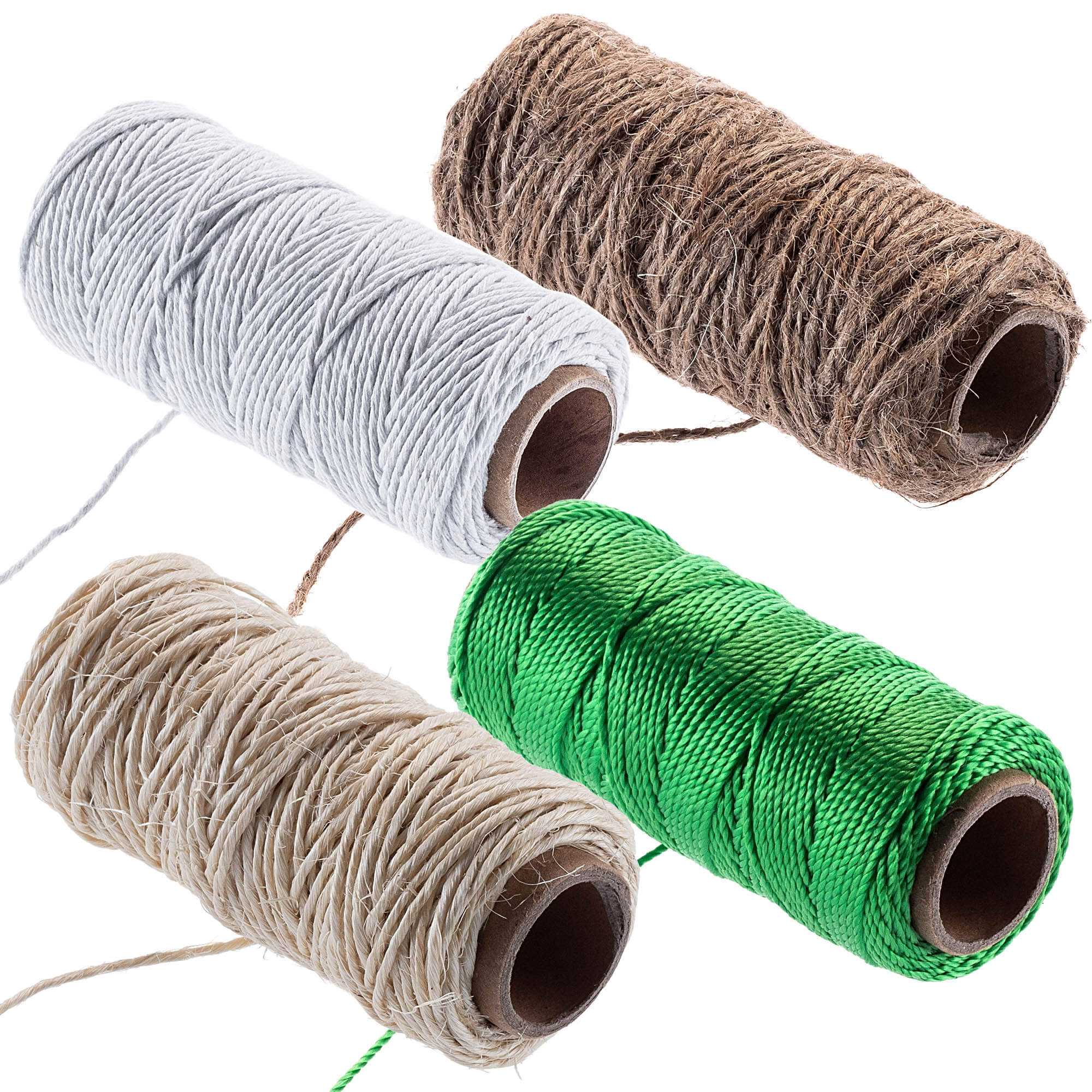 Zestaw sznurków ogrodowych Dienne 30-65 m x 1 mm 16 szt.