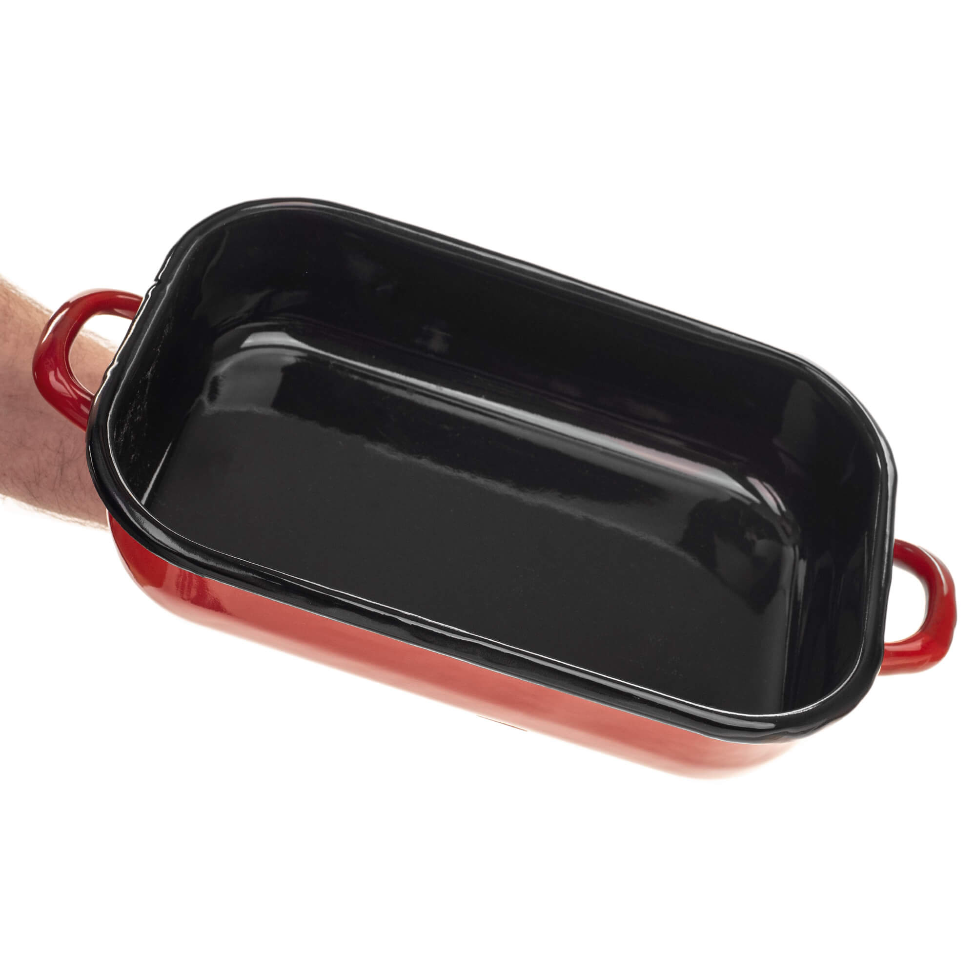 Brytfanna emaliowana Beleo 3.4L czerwona