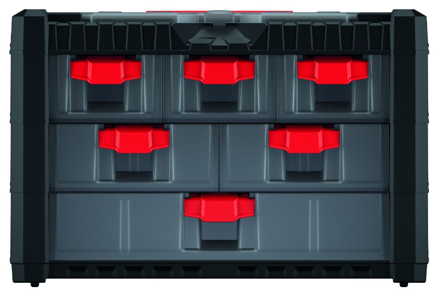 KISTENBERG Organizer narzędziowy Multicase Cargo 301 - KMC301 - czarny