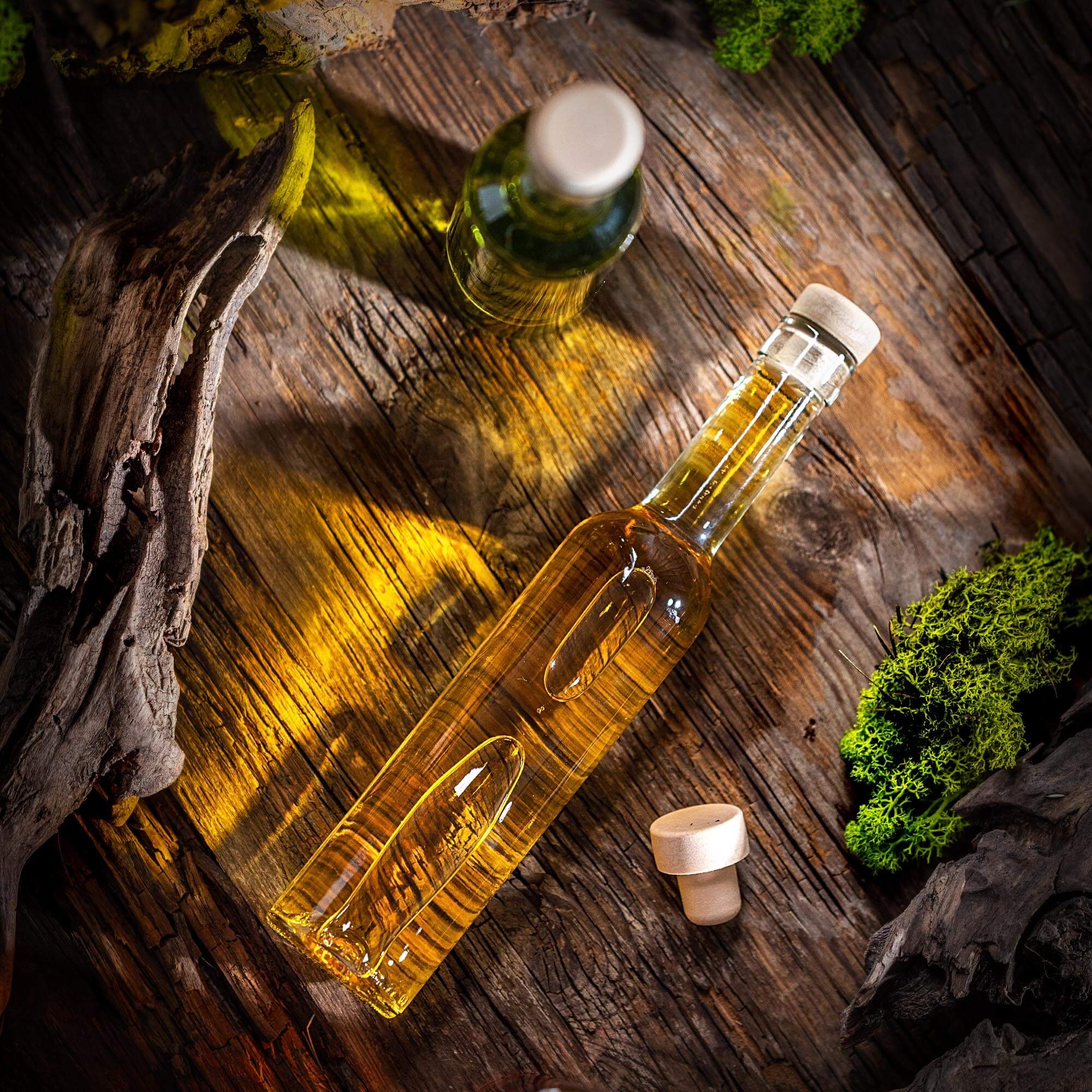 Butelka z korkiem Mocali 0,25L z korkiem fi17, 2 szt.