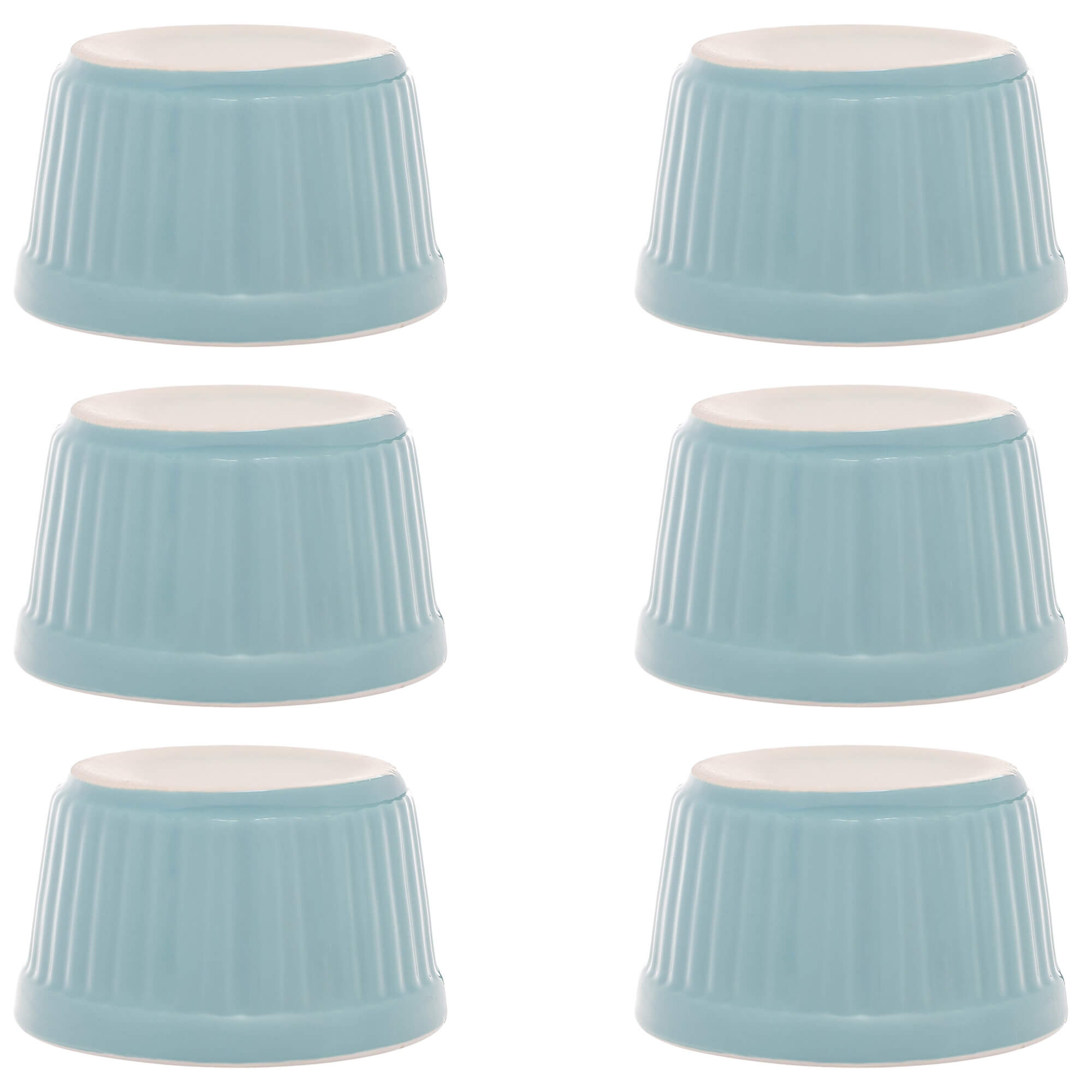 Naczynie ceramiczne do zapiekania Maes 9 x 5 cm miętowe 6 szt.