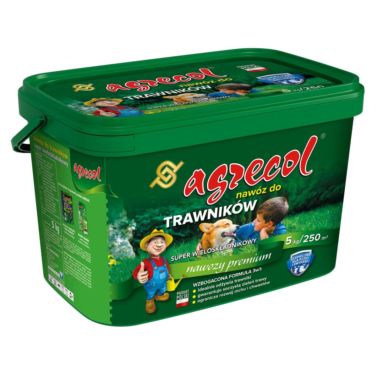Agrecol Nawóz Trawnik Wieloskł.gra 5kg 