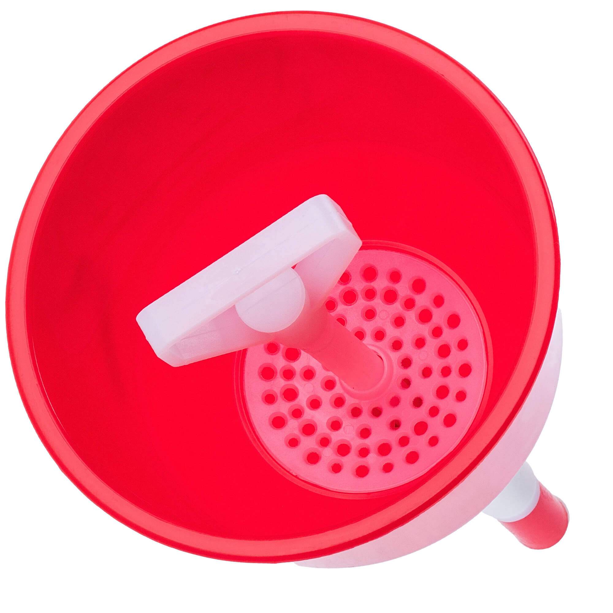 Lejek półautomatyczny z sitkiem Canolo 13 x 24 cm czerwony