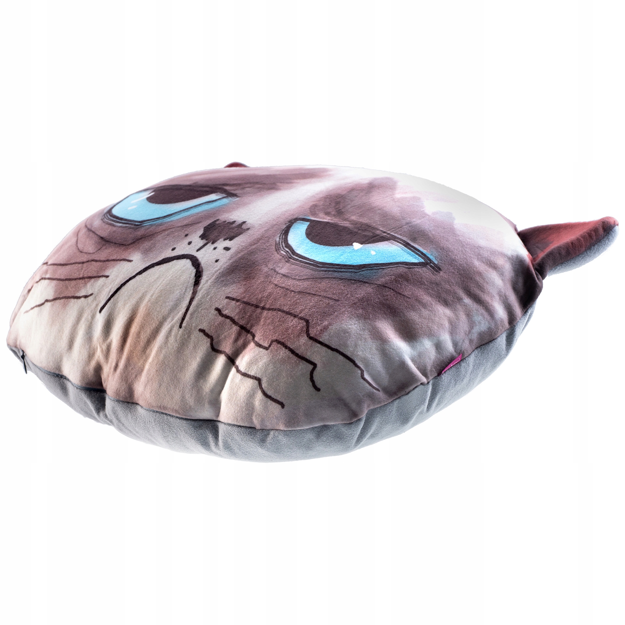 Poduszka maskotka z nadrukiem kota 30 x 40 cm