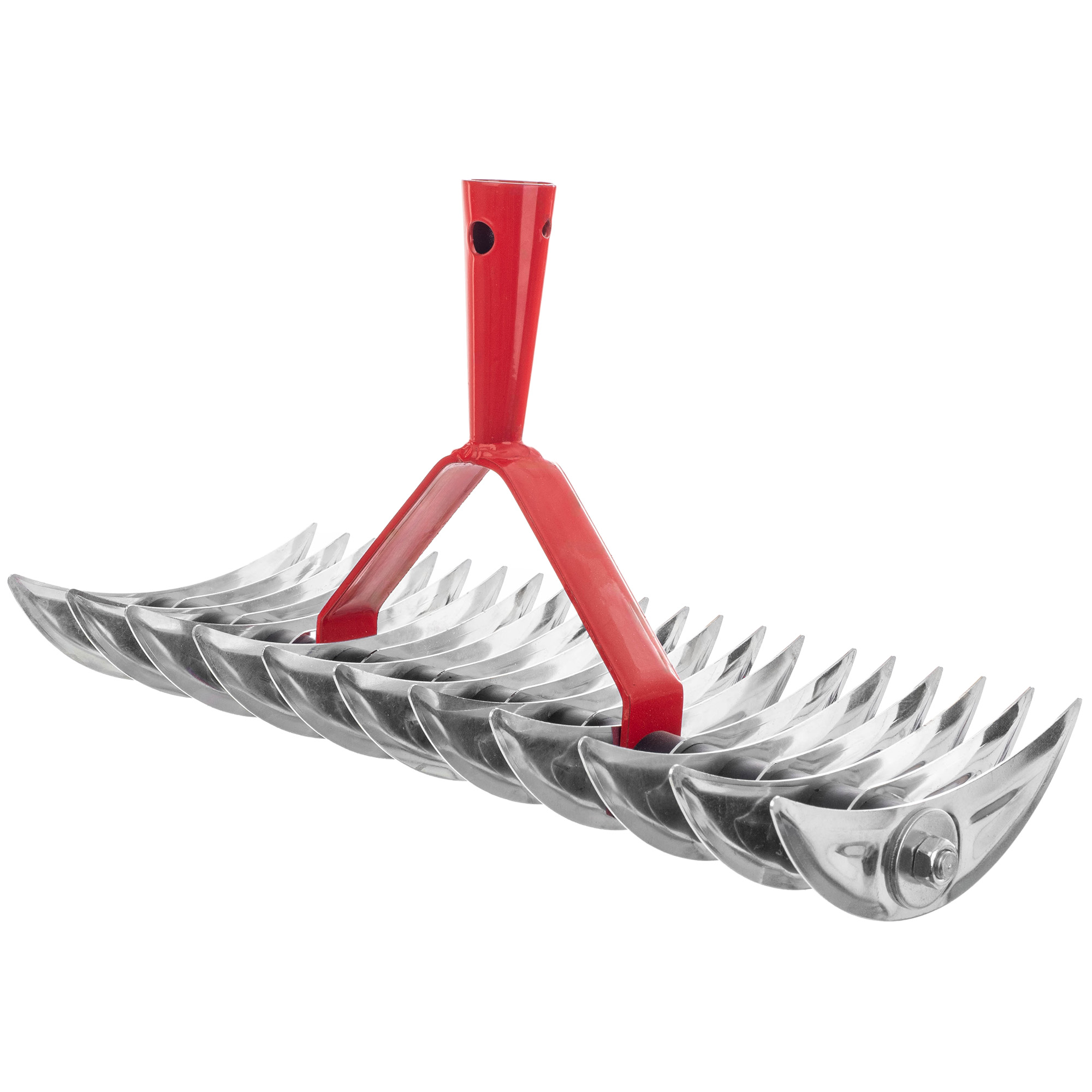 Aerator dwustronny Strand 36 x 14 cm, srebrny