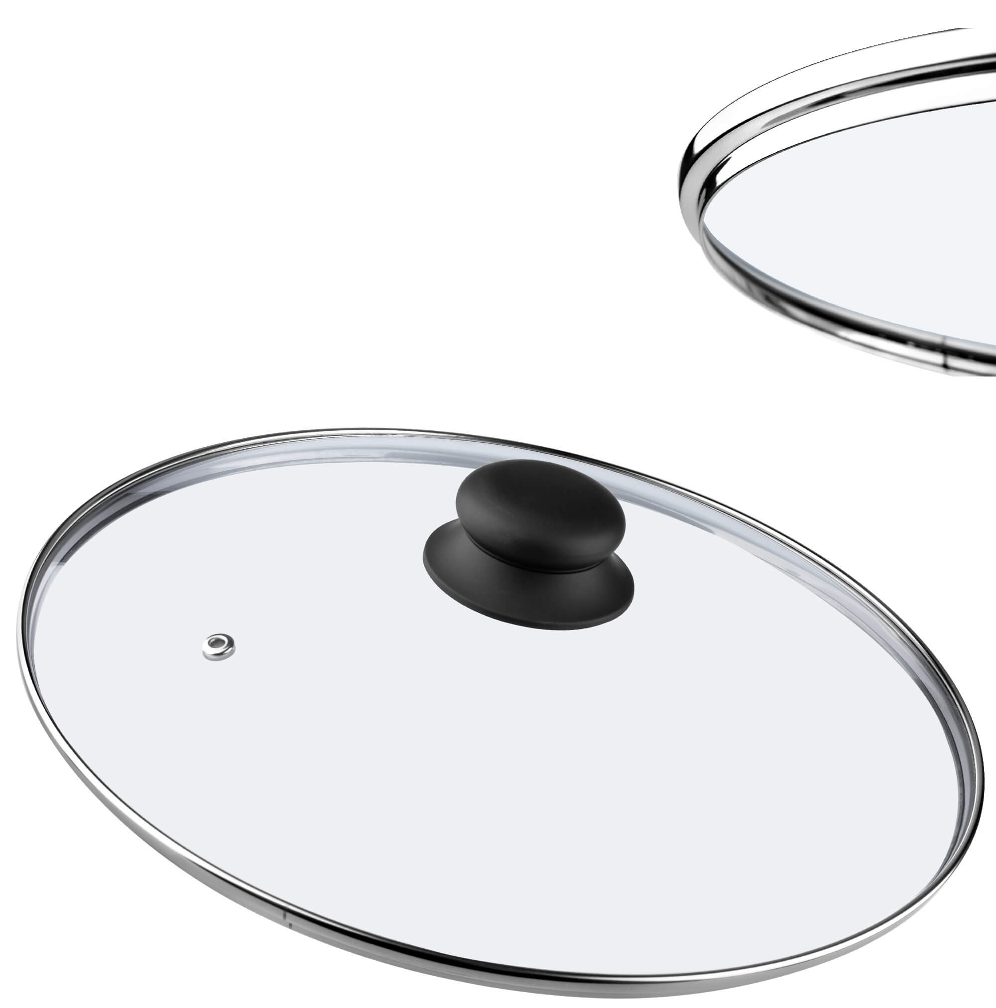 Pokrywa Tolfa z czarnym sylikonowym uchwytem, 26 cm