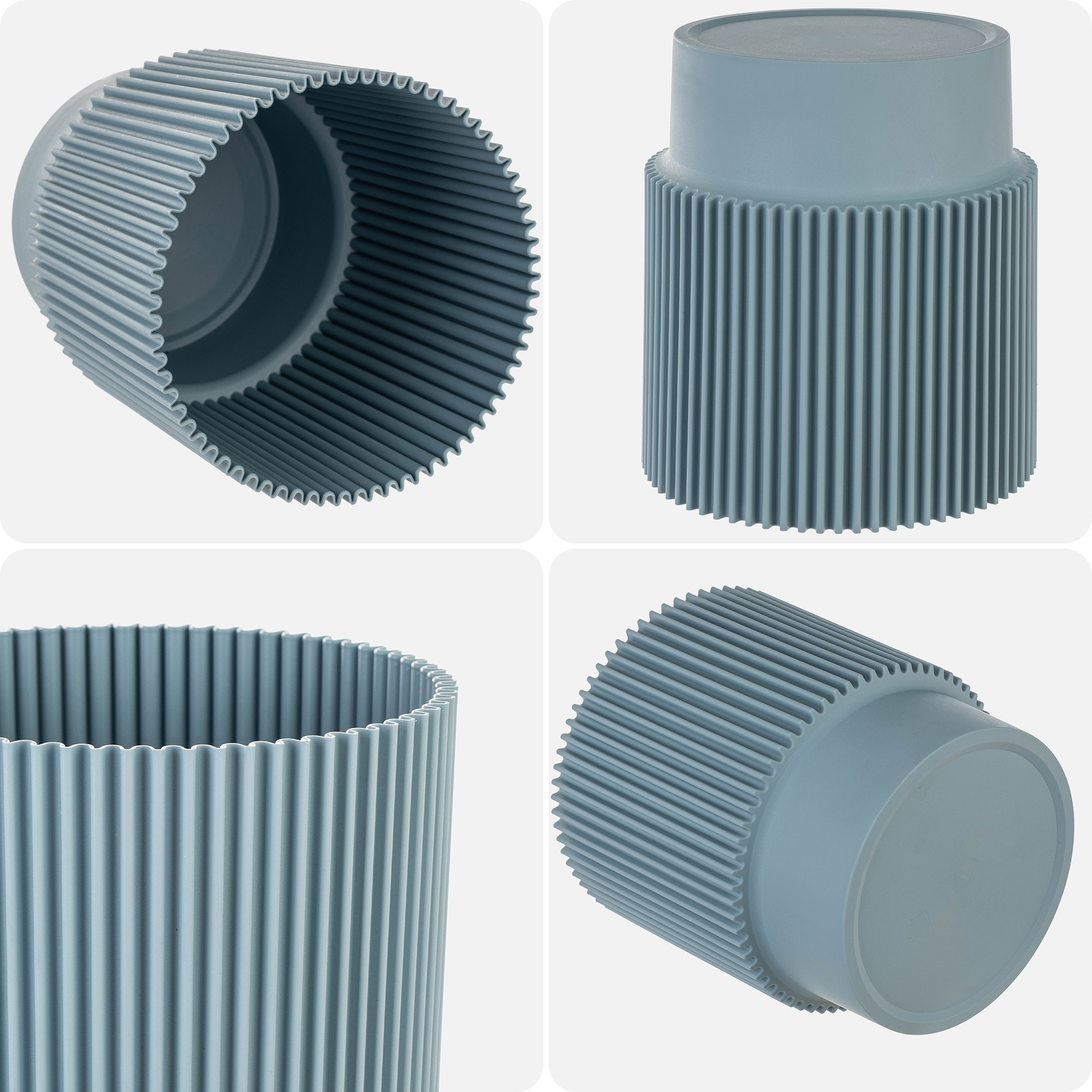 Doniczka na kwiaty Aldeia 18cm błękitny