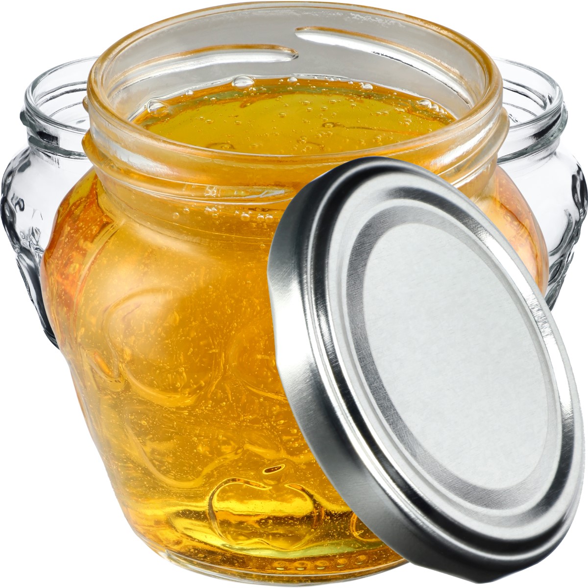 Słoiki Kemi 200ml 50szt 66mm + wieczka srebrne