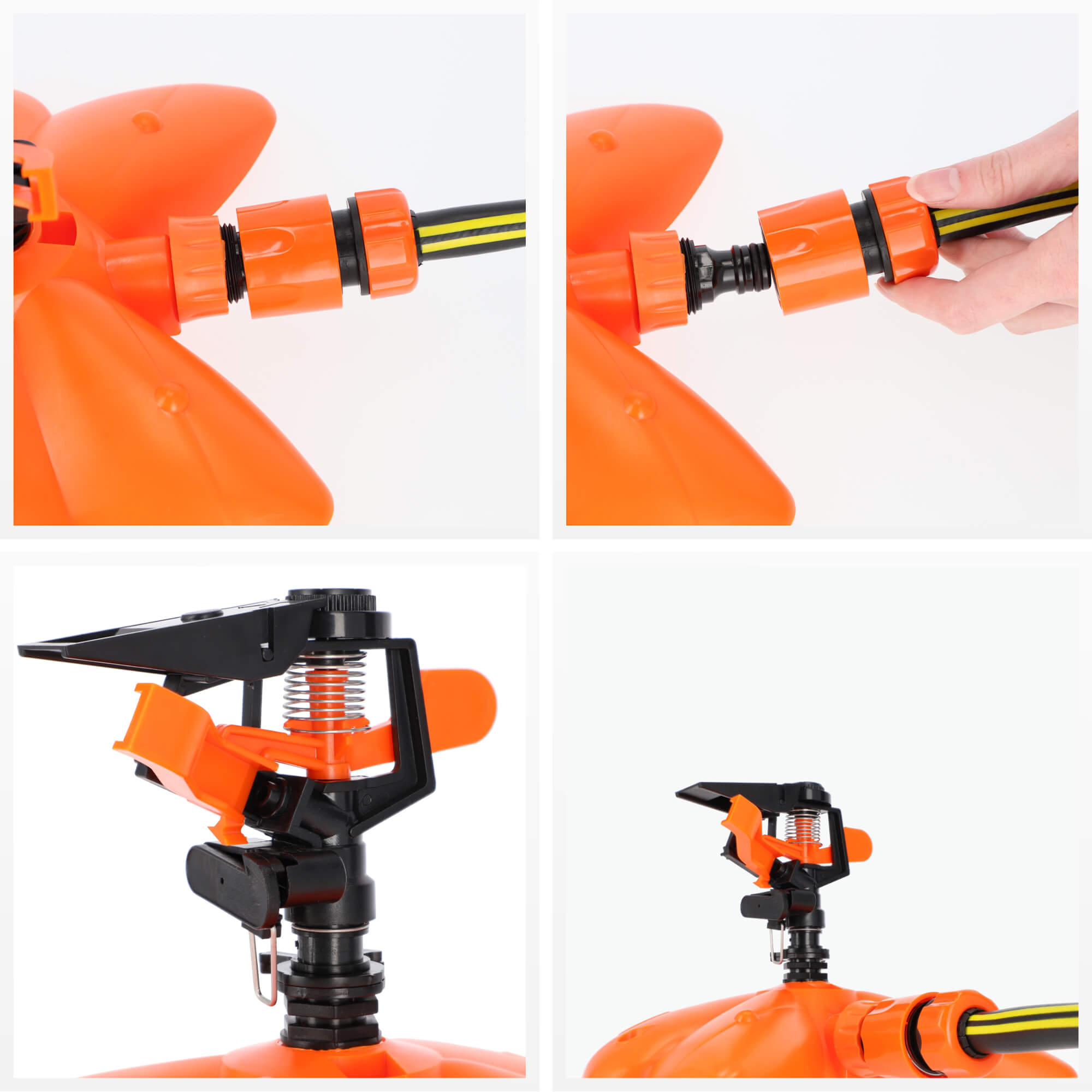 Zraszacz ogrodowy oscylacyjny 22 x 14 cm