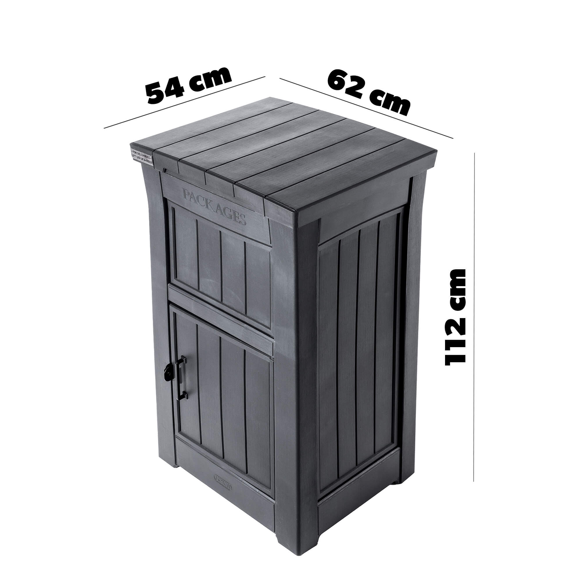 Skrzynka na paczki i listy Curver 62 x 112 cm