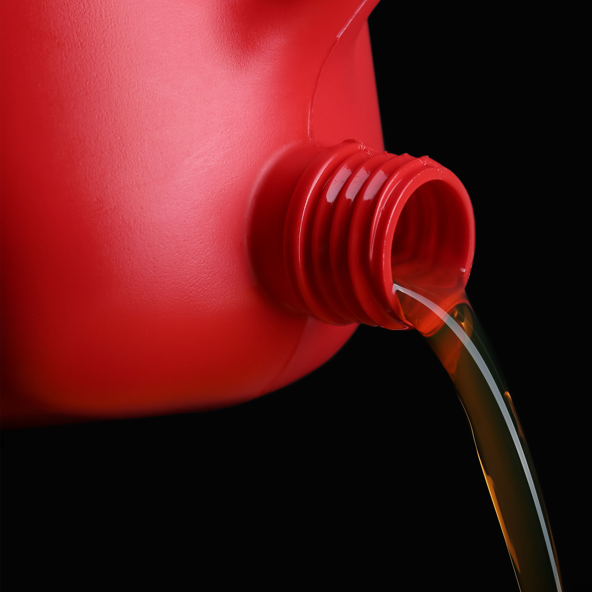 Kanister na paliwo z lejkiem 20L, czerwony