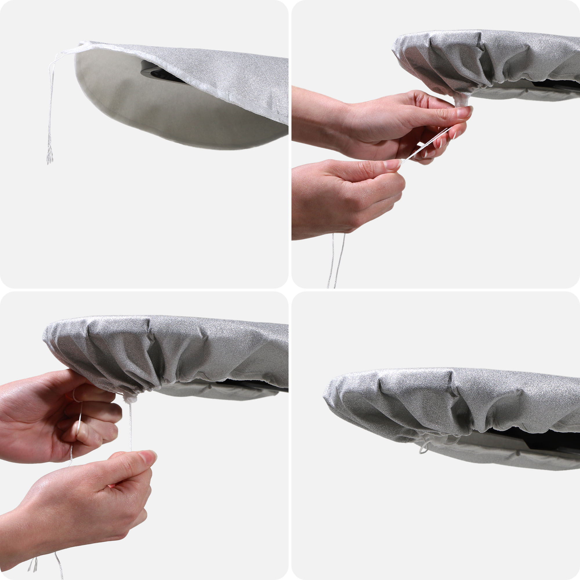 Pokrowiec na deskę do prasowania 127x47cm naciągany Viseu teflon