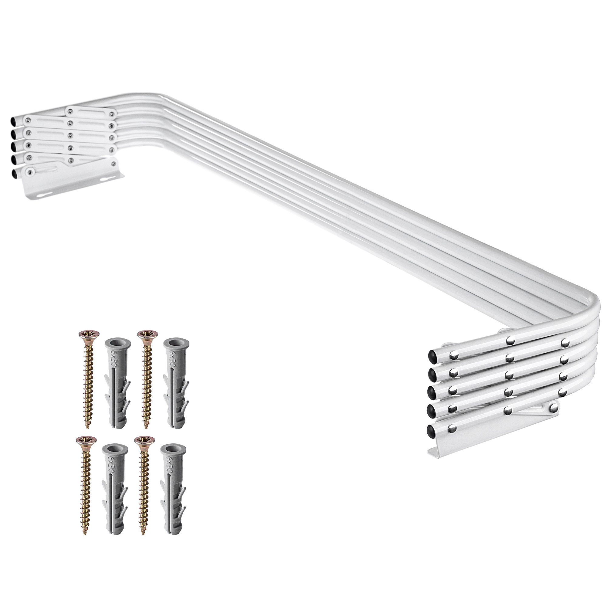 Suszarka ścienna harmonijkowa Brede 100 cm 5m