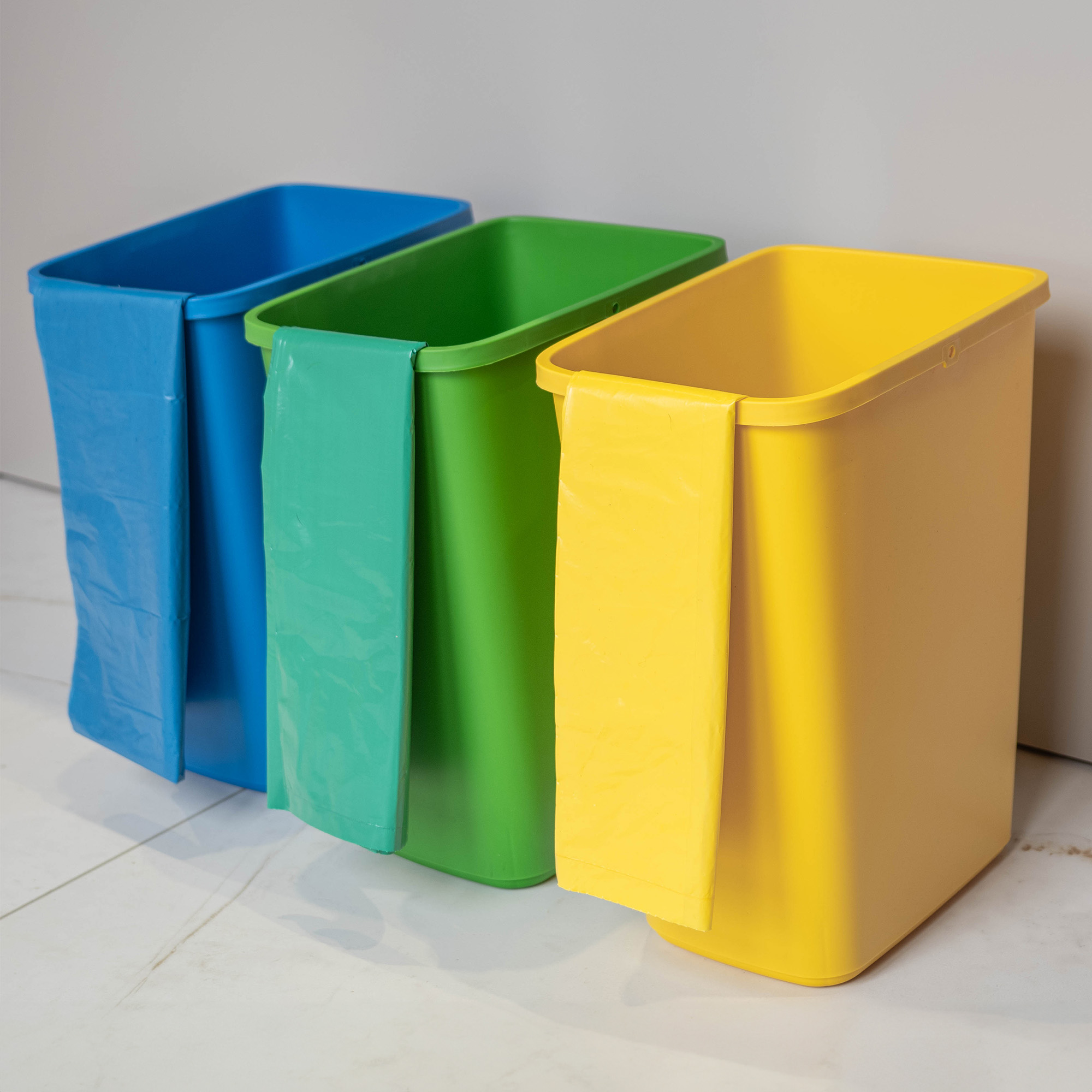 Kosz na śmieci komplet Malans 3x12L