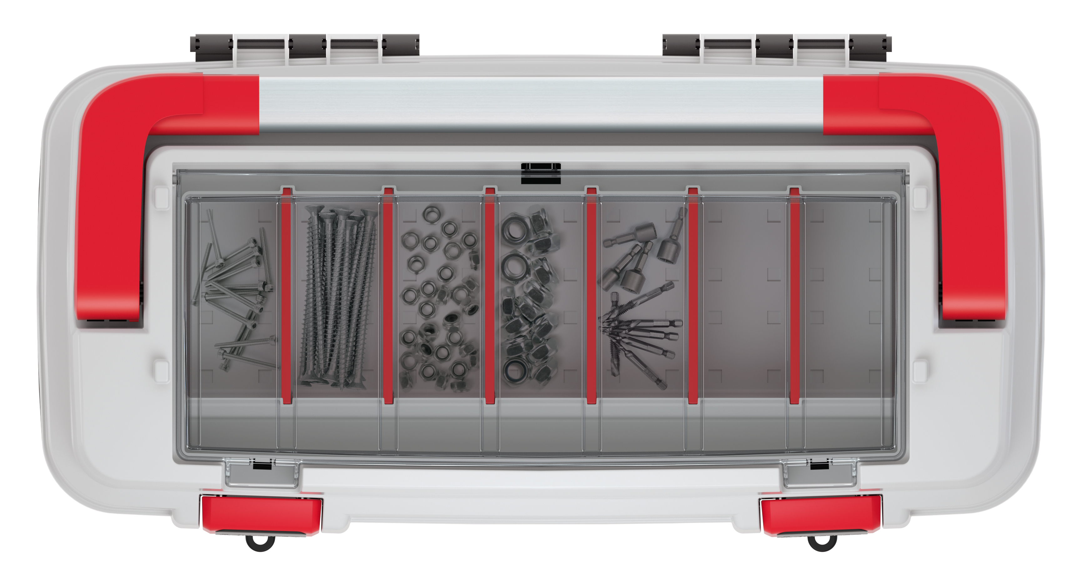 KISTENBERG Skrzynka narzędziowa Optima 55 S AL 22 - KOPA5530S - szary