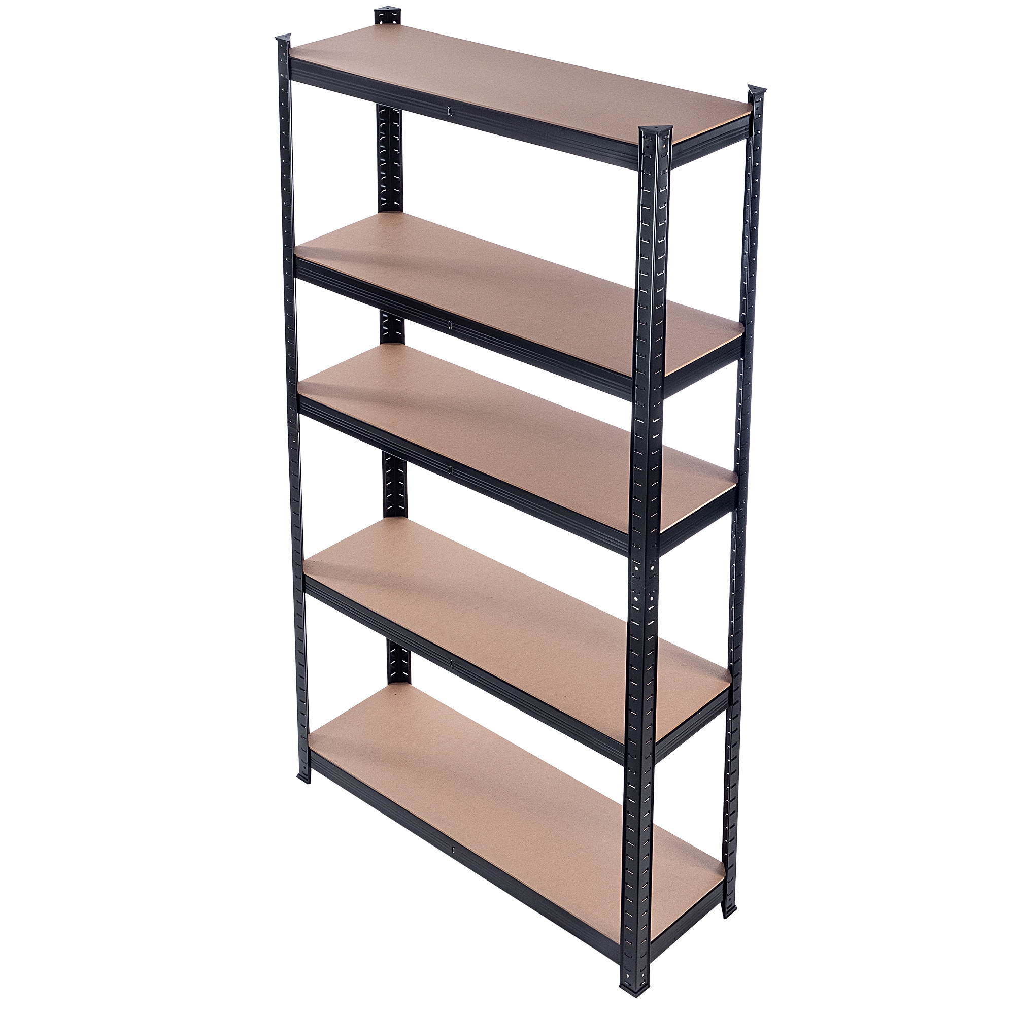 Regał metalowy 5-poziomowy Gien 875kg czarny