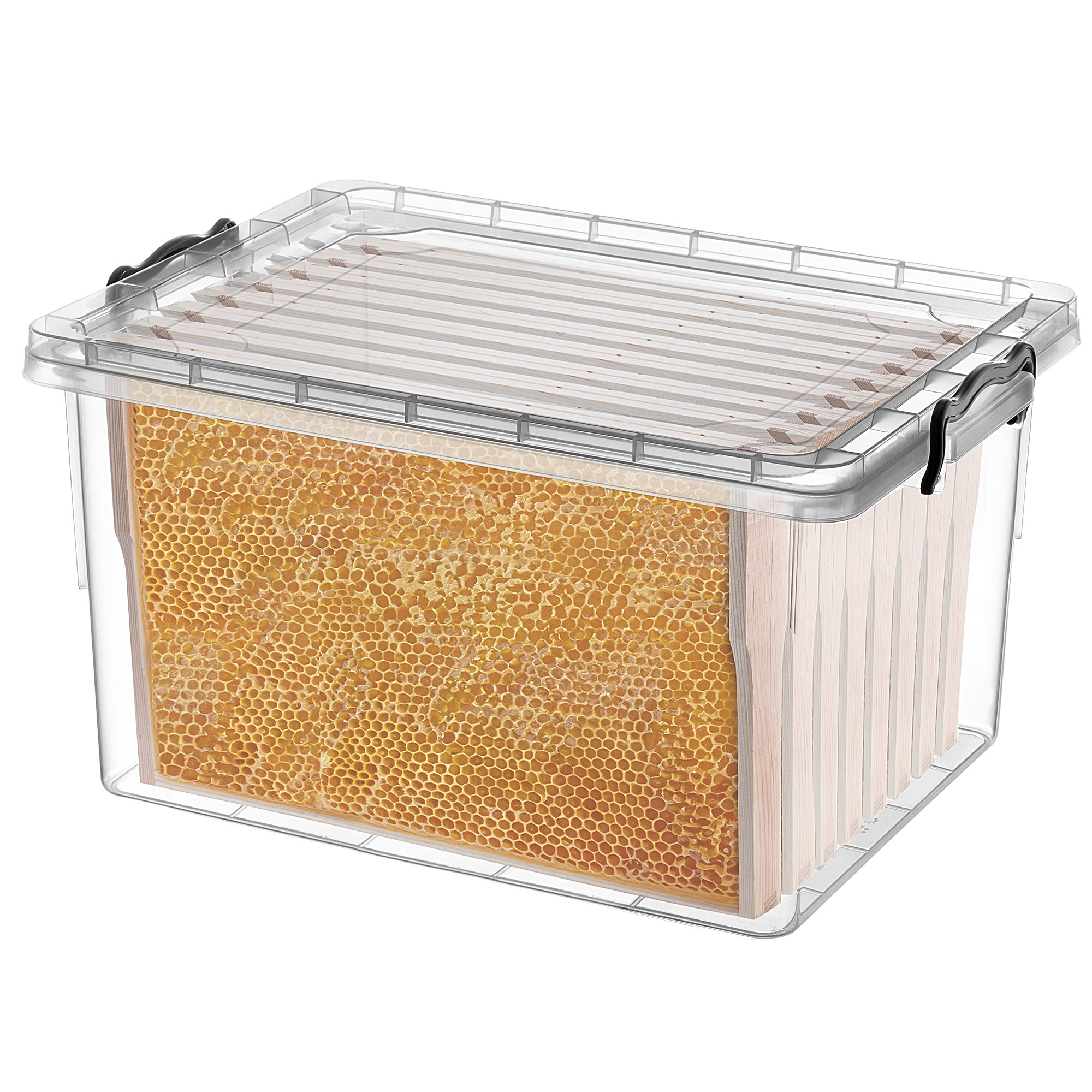 Pojemnik na ramki miodu Colle 40L, dla ramek Langstroth i Dadant