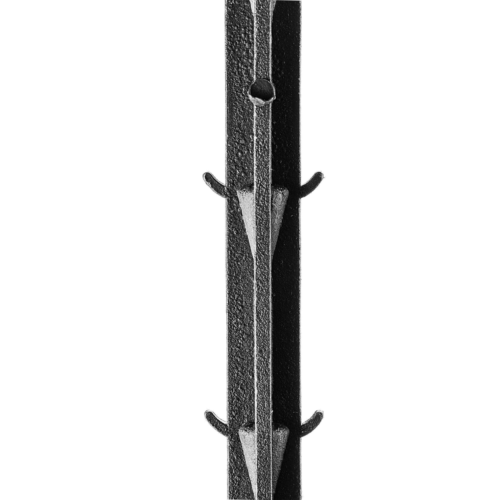 Kołki do agrotkaniny Auros 16 x 3.2 cm czarne 200 szt.