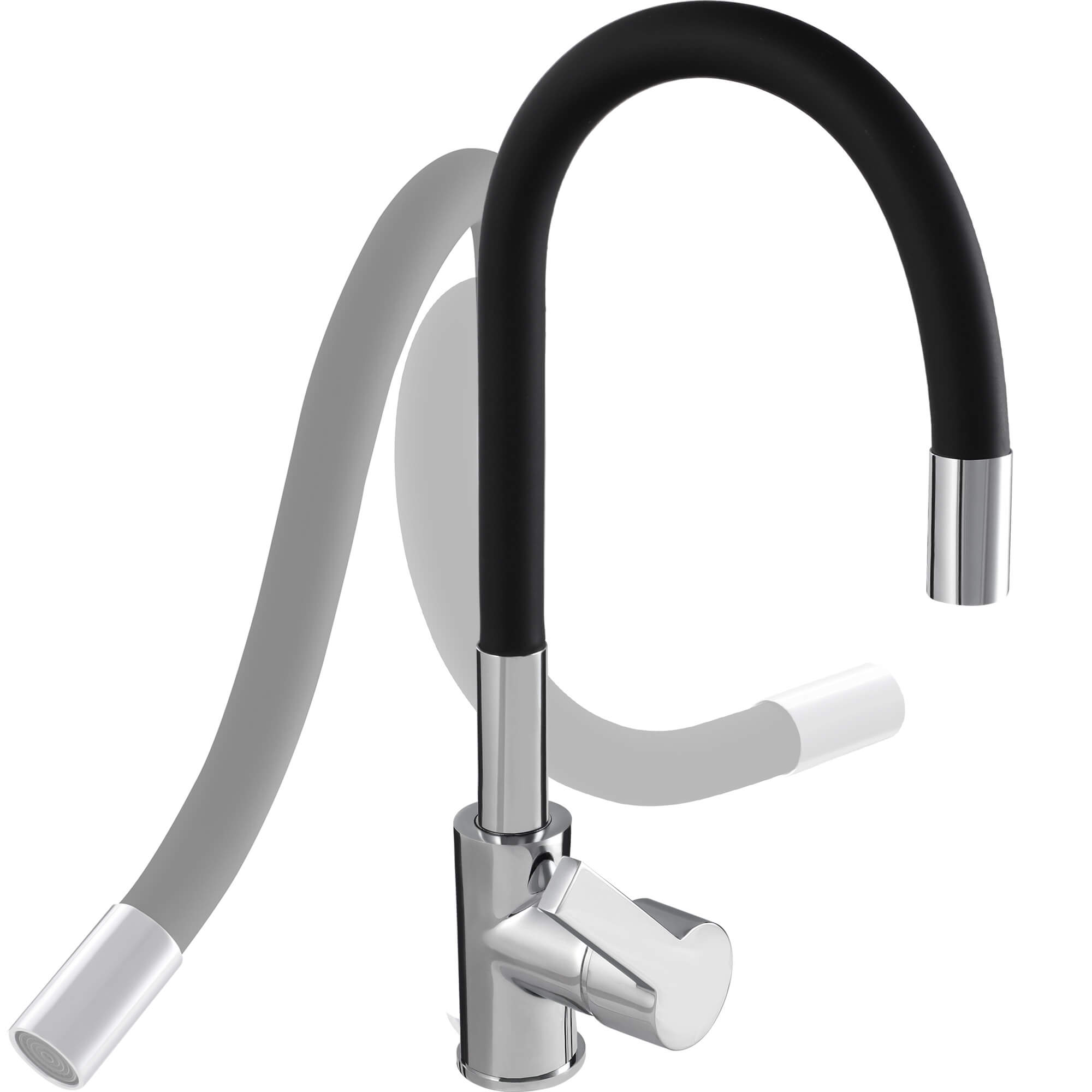 Bateria kuchenna Gospo Flex stojąca, czarna