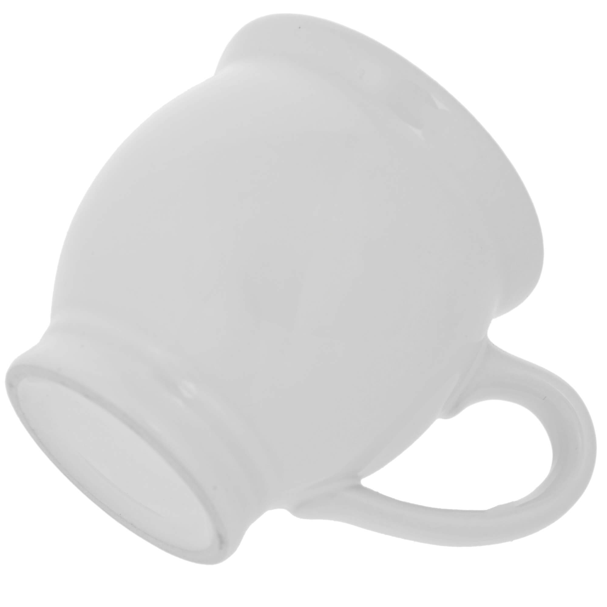 Kubek kamionkowy na grzane wino Lisle 250 ml biały