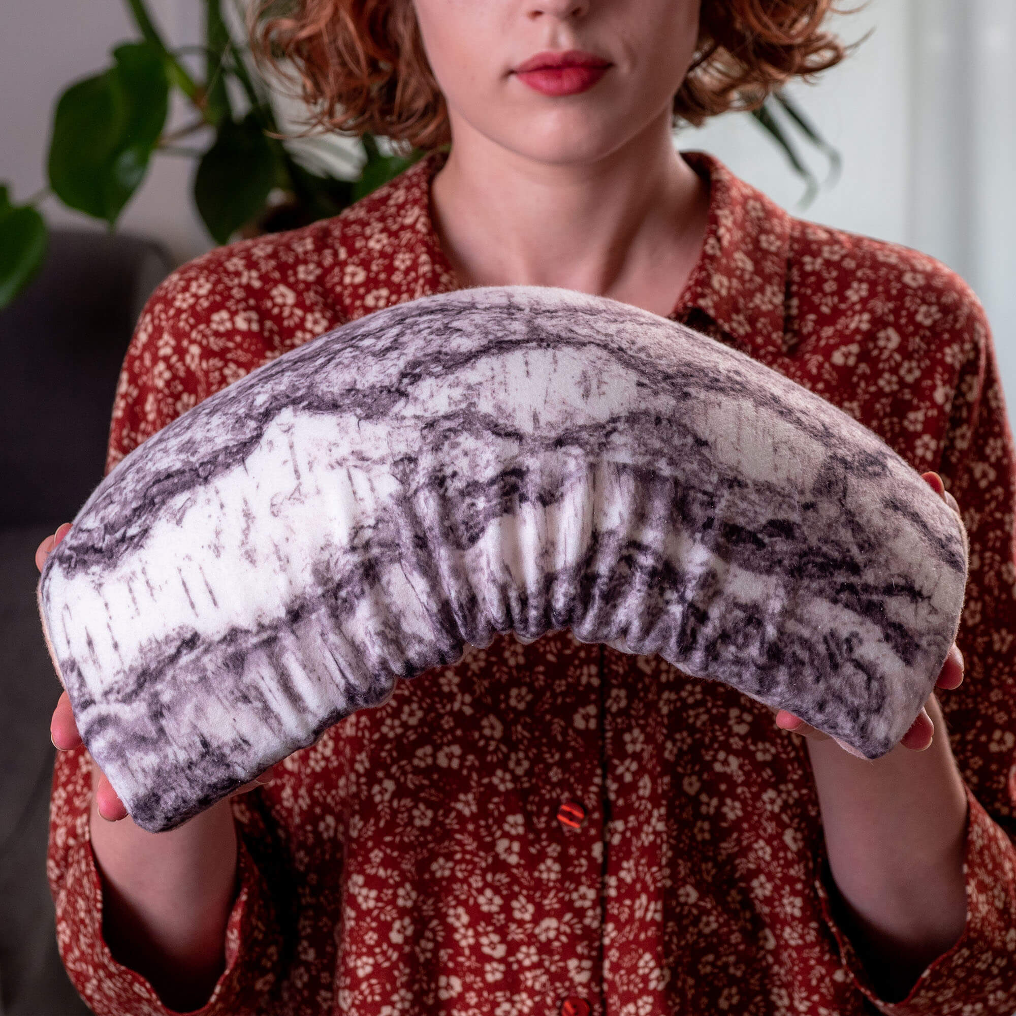 Poduszka anatomiczny półwałek Kalla, brzoza