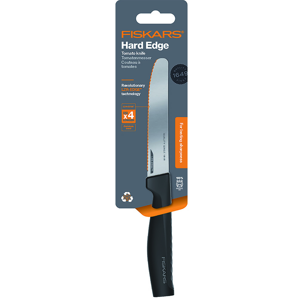 Fiskars 1054947 Hard Edge Nóż do pomidorów 11 cm 