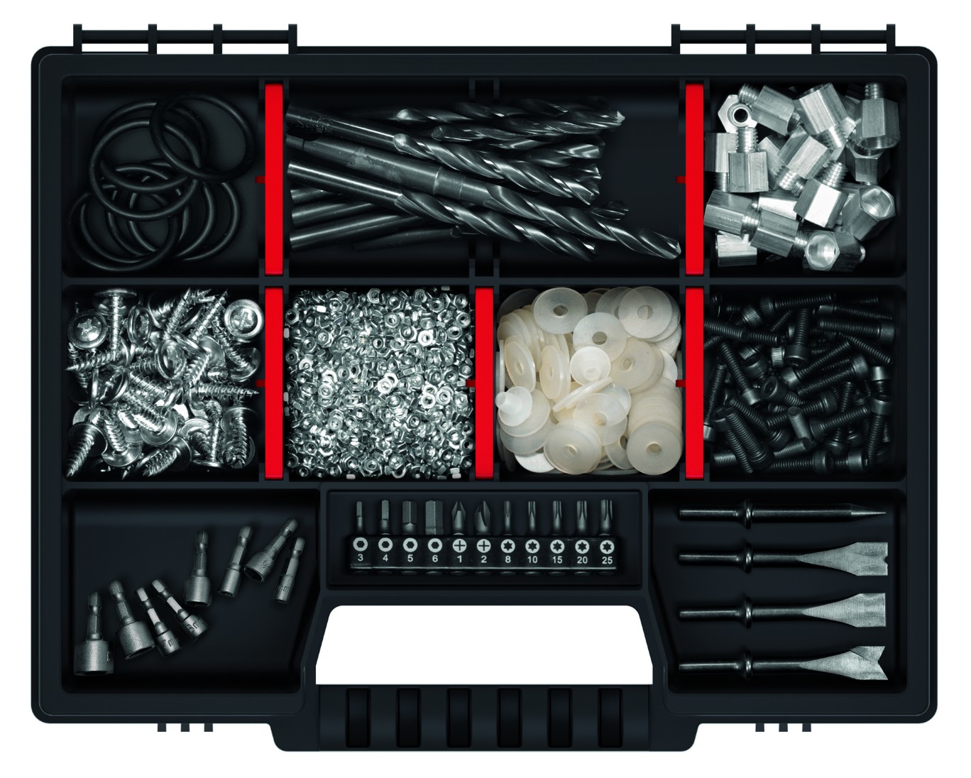 KISTENBERG Organizer narzędziowy Nor 20 niski S - KNO20154 - czarny